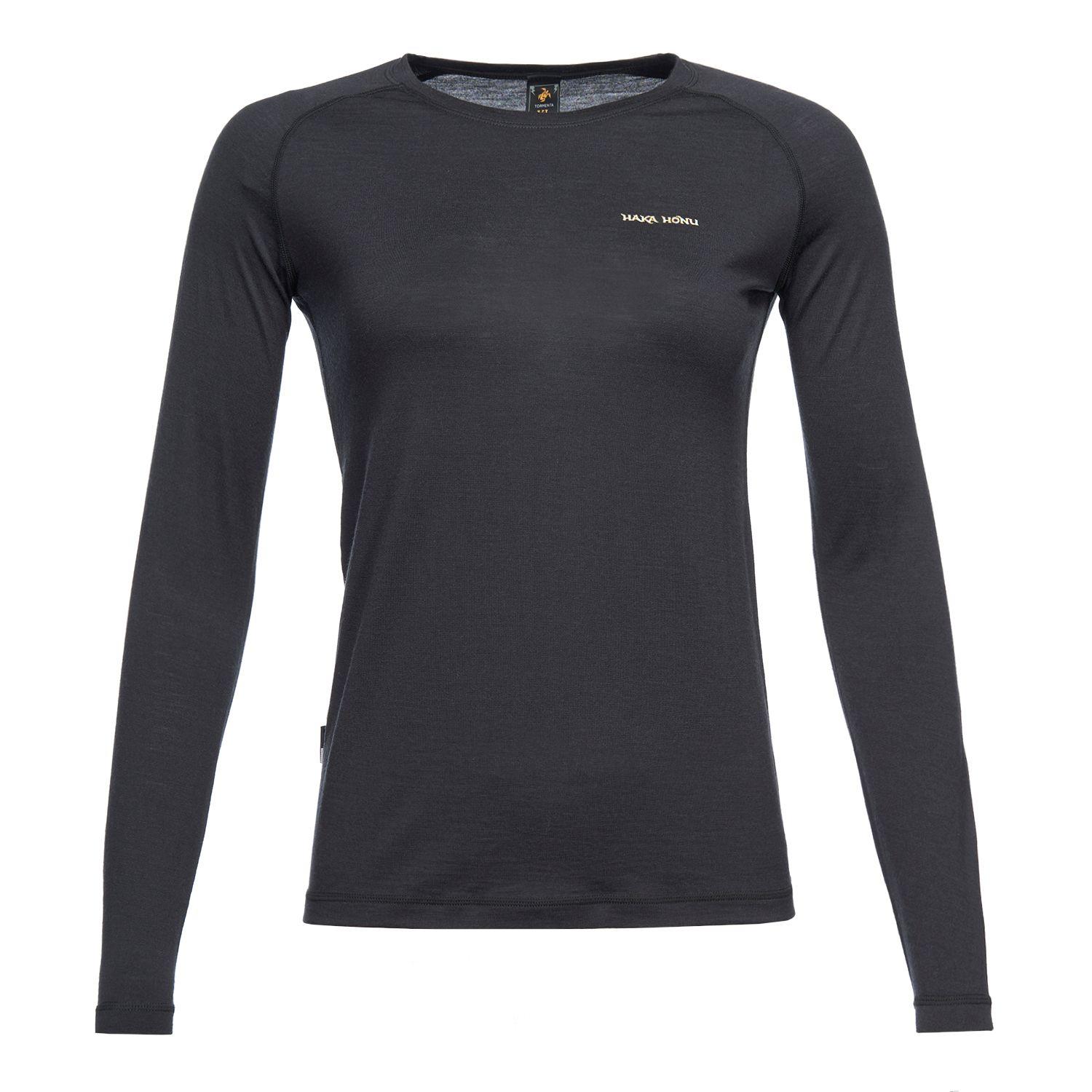 Primera Capa Mujer Carnero Top Negro Haka Honu I25-9