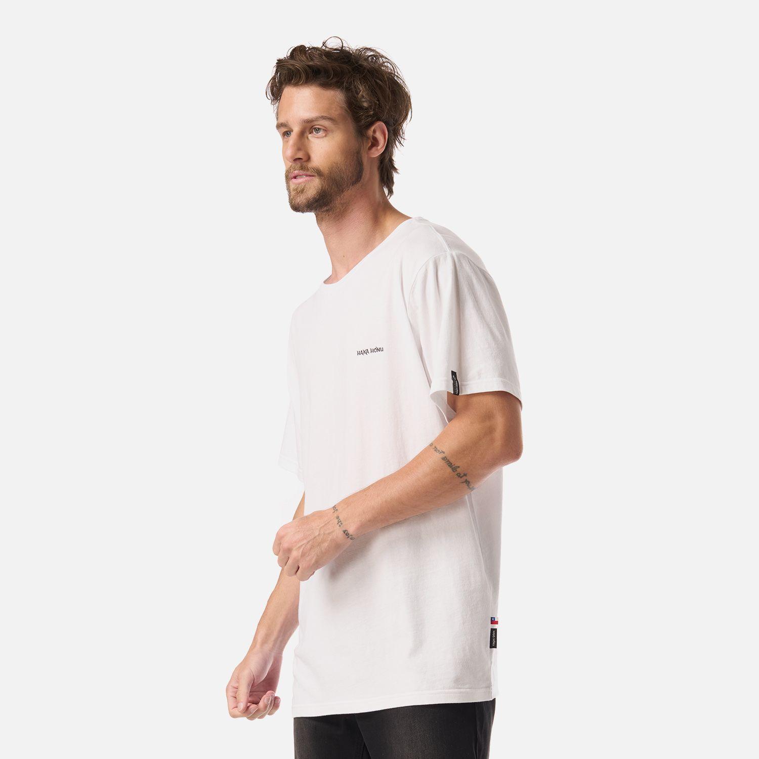 Polera Hombre Haka Blanco Haka Honu-2