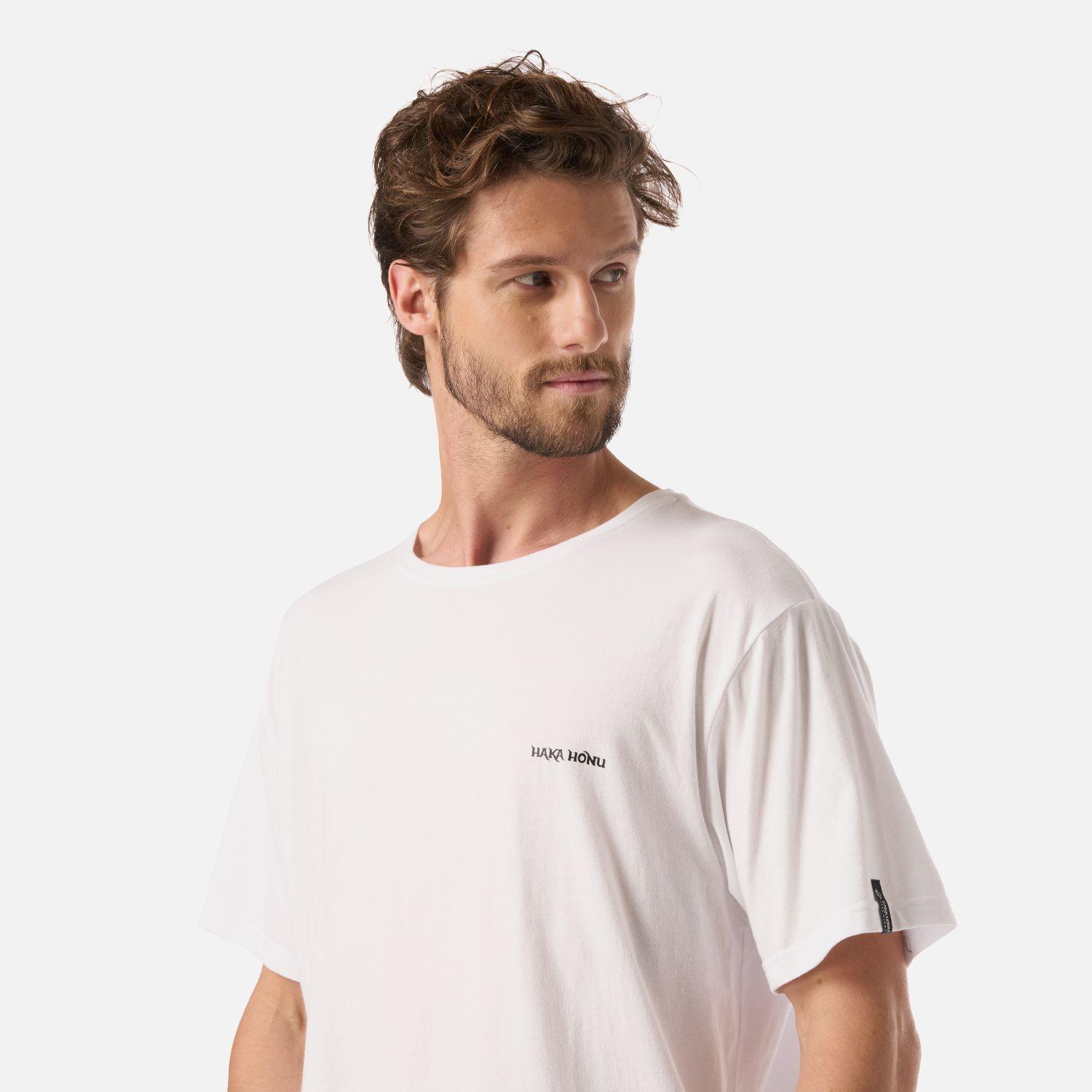 Polera Hombre Haka Blanco Haka Honu-3