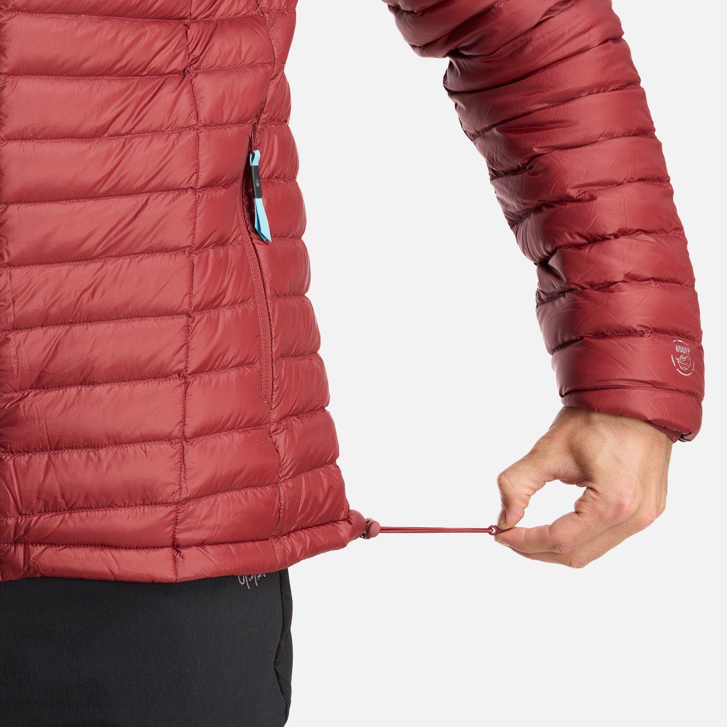 Chaqueta Hombre Peak Down Hoody Jacket Burdeo Lippi-6