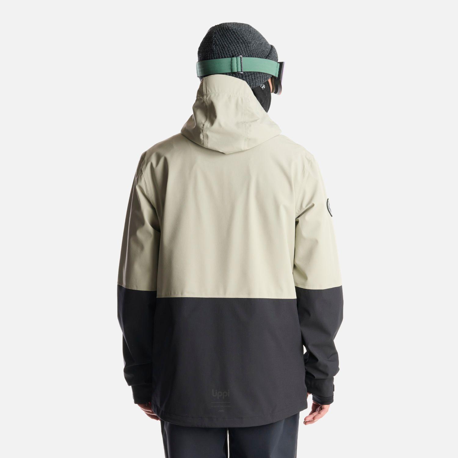 Chaqueta Hombre Sierra Nevada B-Dry Light Hoody Jacket Verde Grisaceo Lippi-4