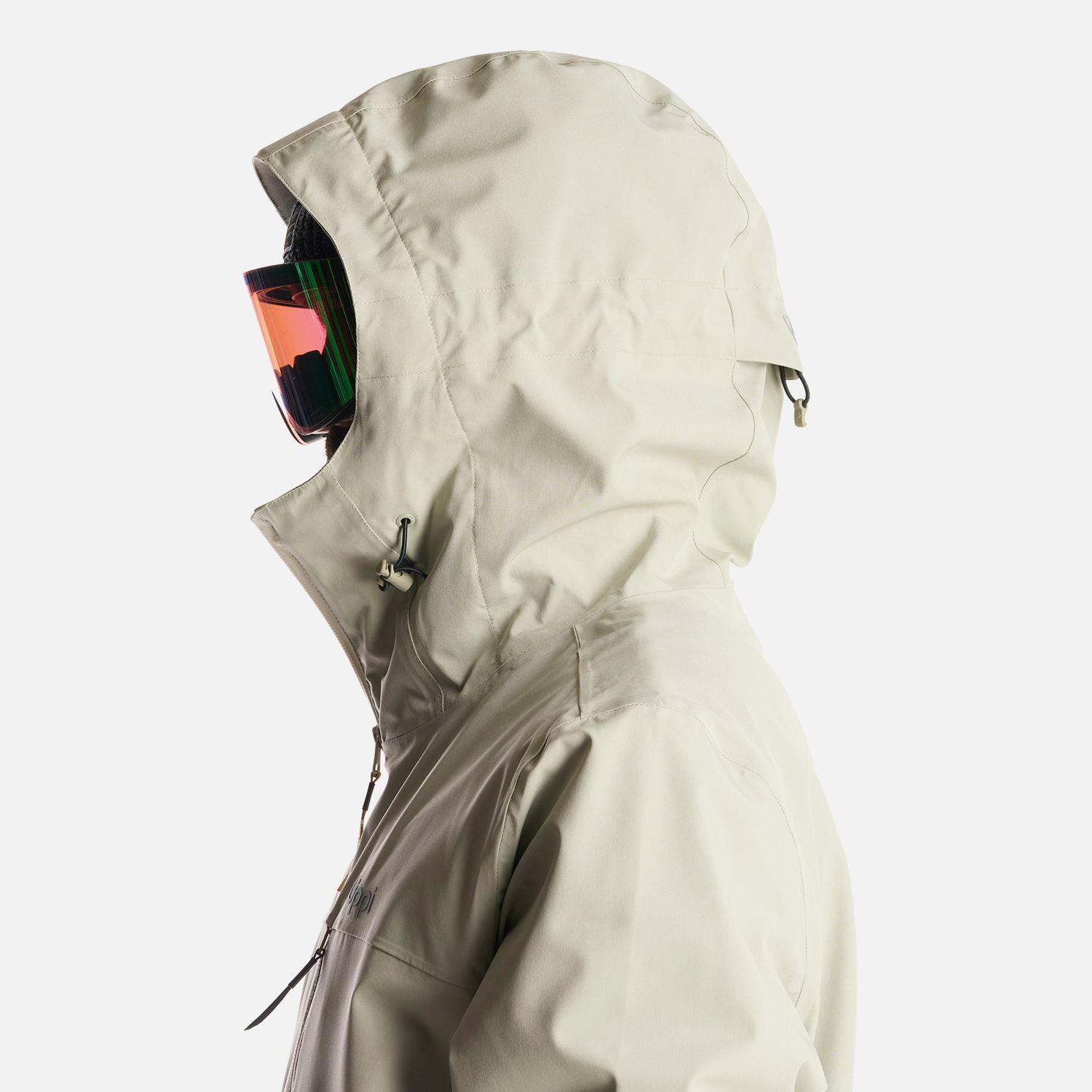 Chaqueta Hombre Sierra Nevada B-Dry Light Hoody Jacket Verde Grisaceo Lippi-5