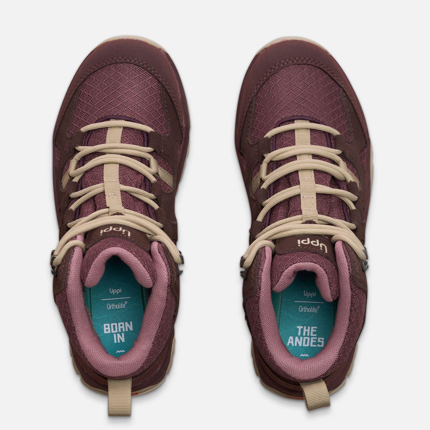 Botín Mujer Tellus Mid Uva Oscuro Lippi I26-5