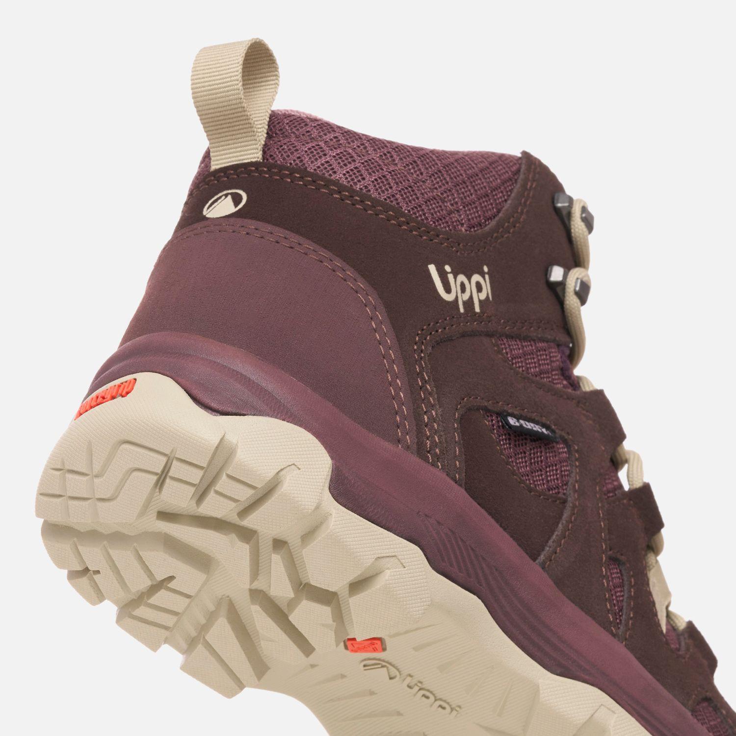 Botín Mujer Tellus Mid Uva Oscuro Lippi I26-7