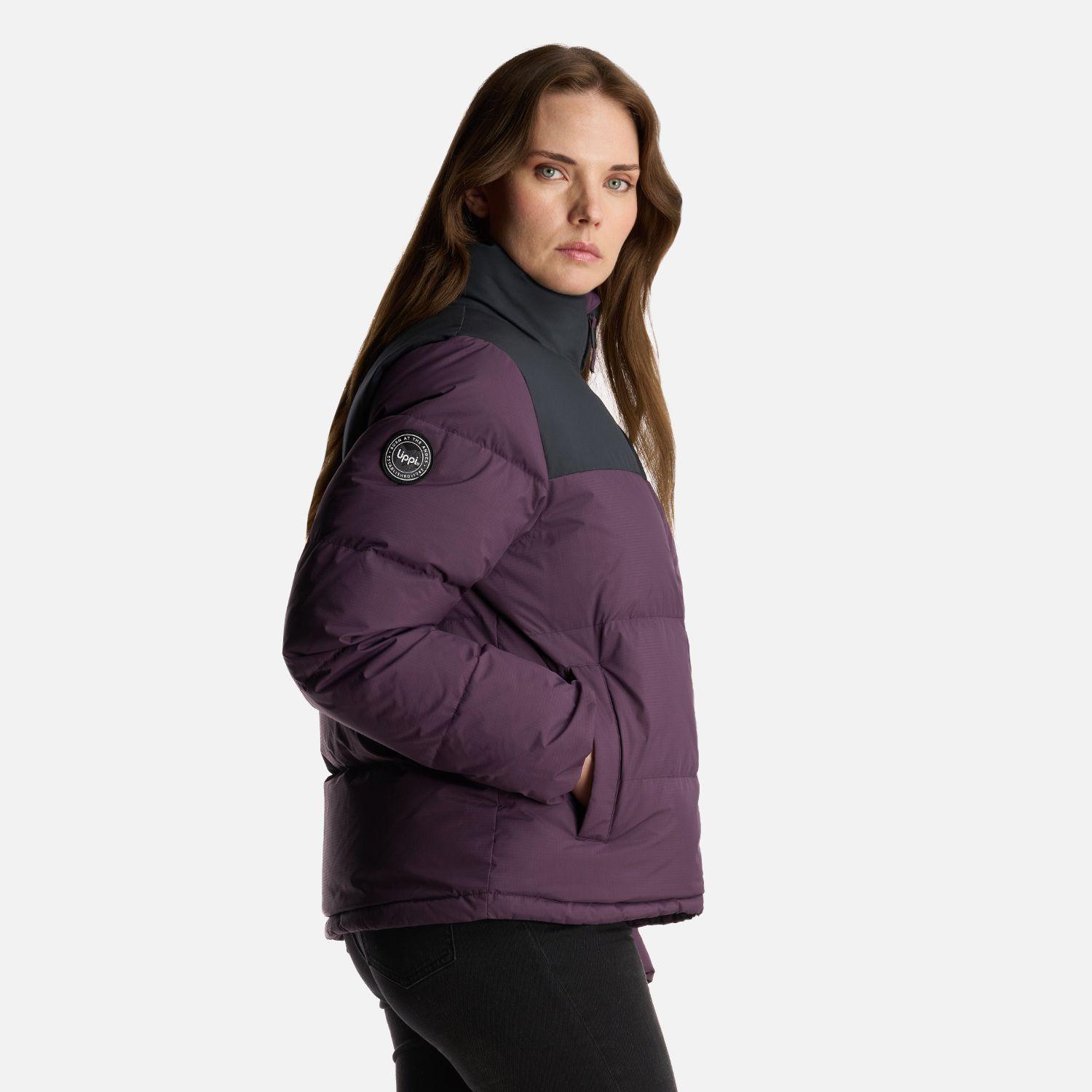Chaqueta Mujer Urban Down Jacket Morado Oscuro Lippi-3