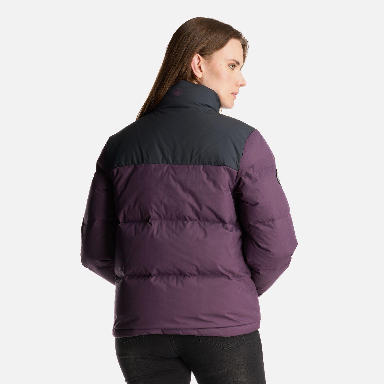 Chaqueta Mujer Urban Down Jacket Morado Oscuro Lippi-4