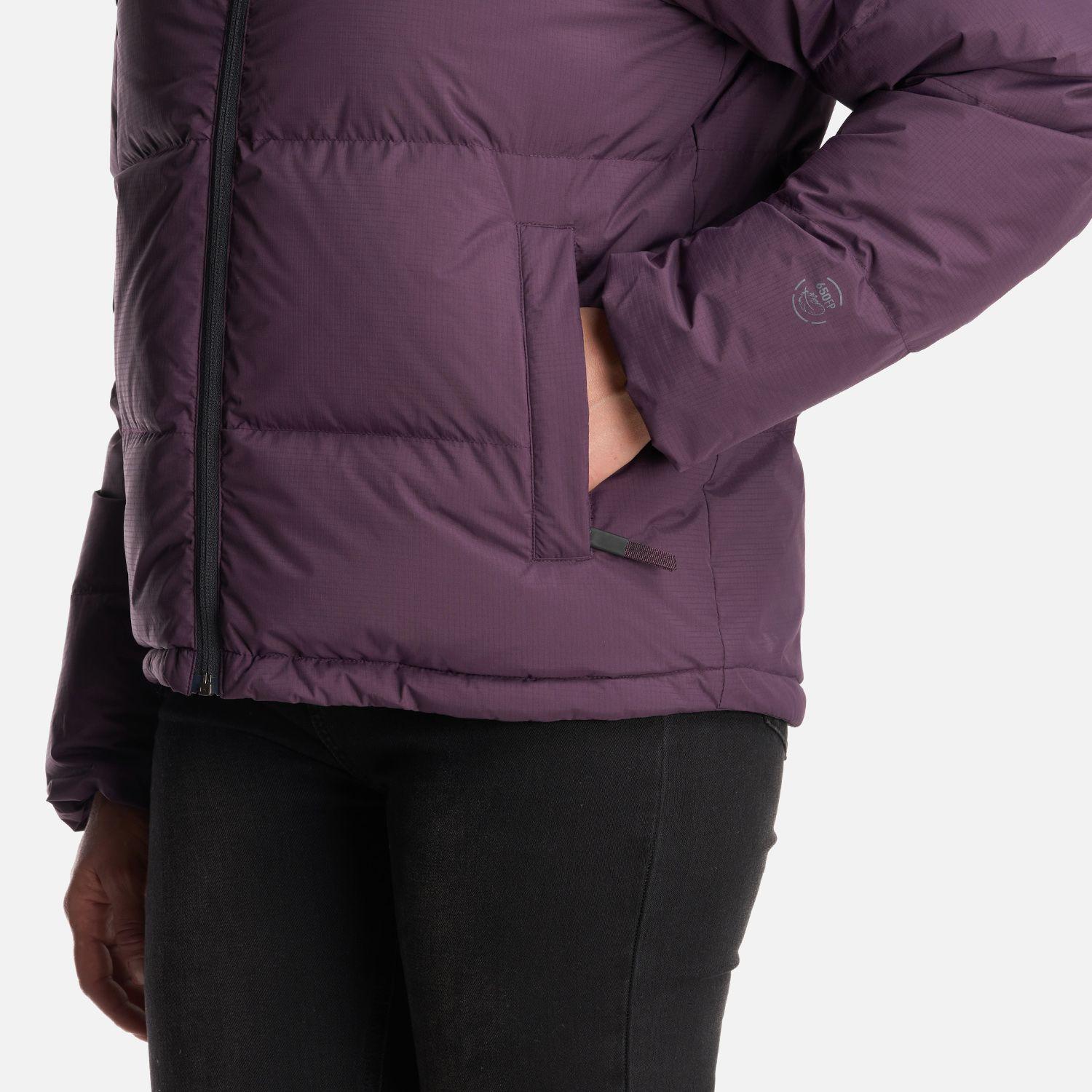 Chaqueta Mujer Urban Down Jacket Morado Oscuro Lippi-5