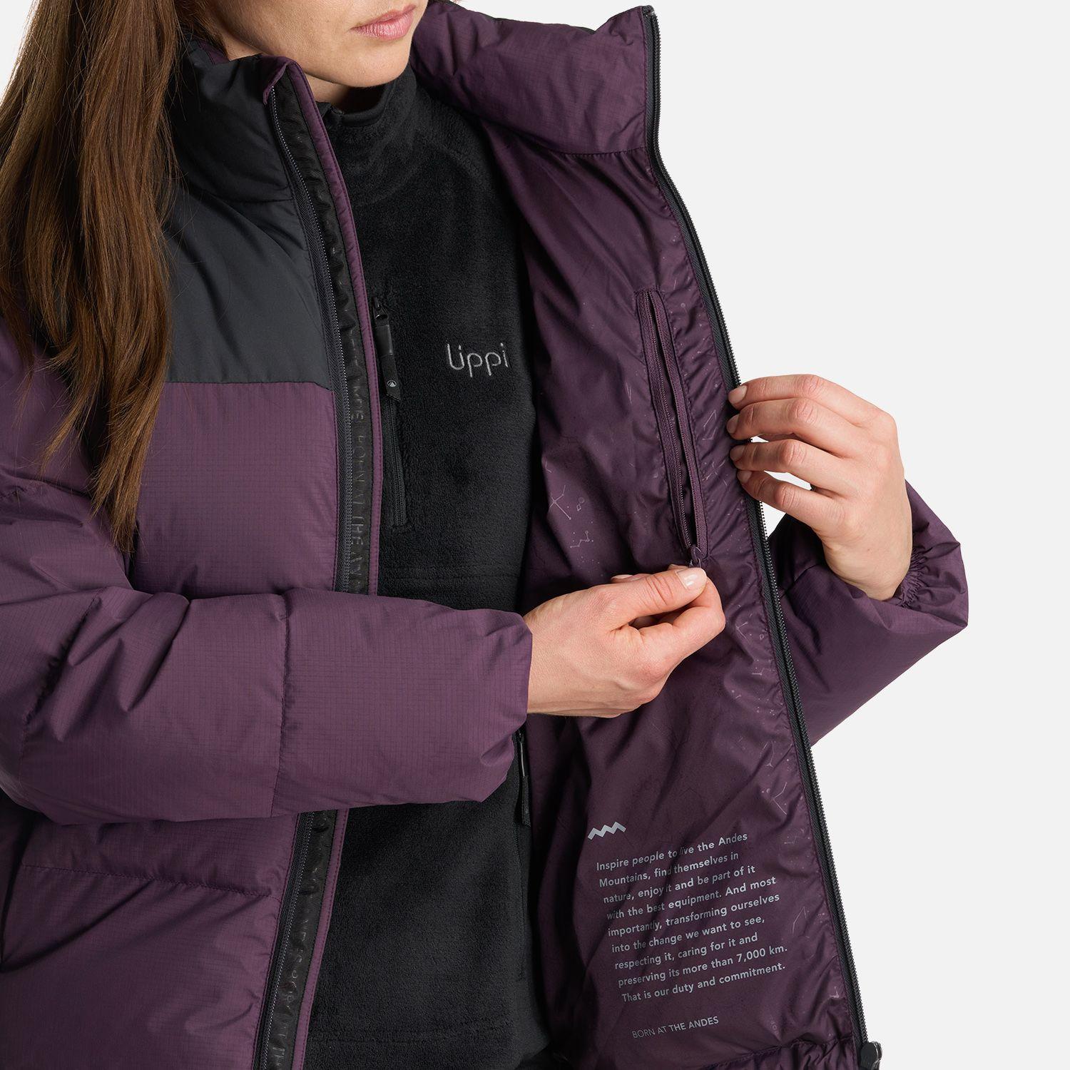 Chaqueta Mujer Urban Down Jacket Morado Oscuro Lippi-7