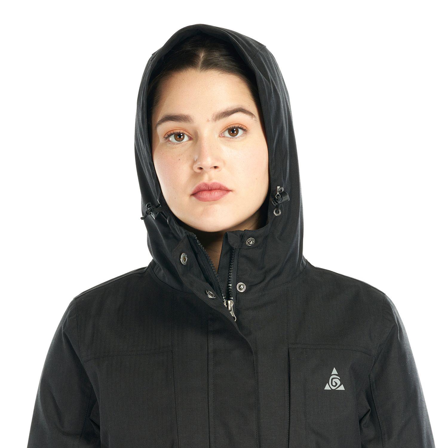 Chaqueta Mujer Oasis Negro Geography-7