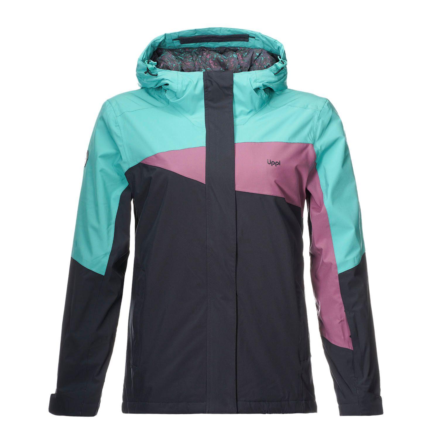 Chaqueta Teen Girl Shelter B-Dry Hoody Jacket Azul Marino / Turquesa Lippi I23-0