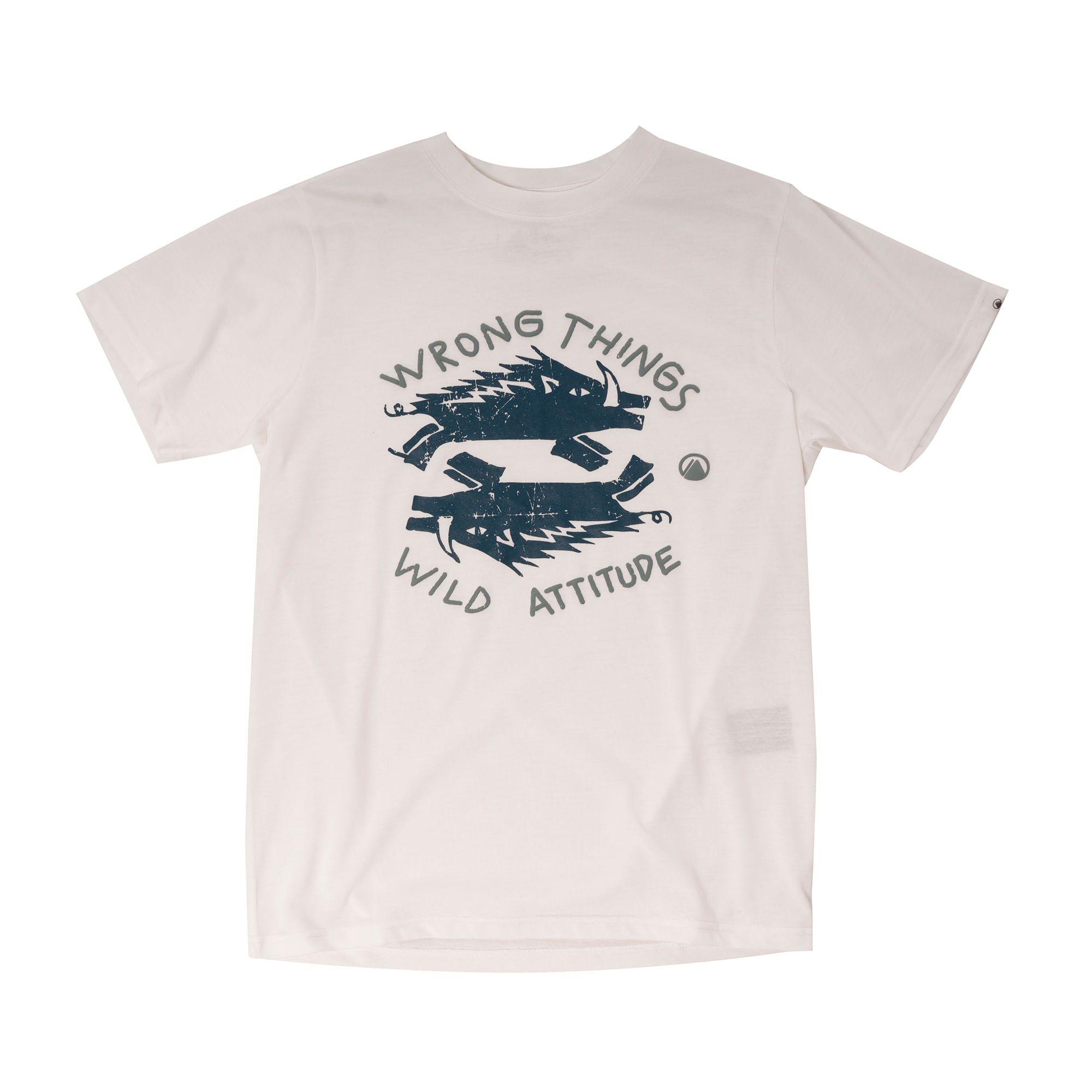 Polera Teen Boy Wild UV-Stop T-Shirt Blanco Lippi-0