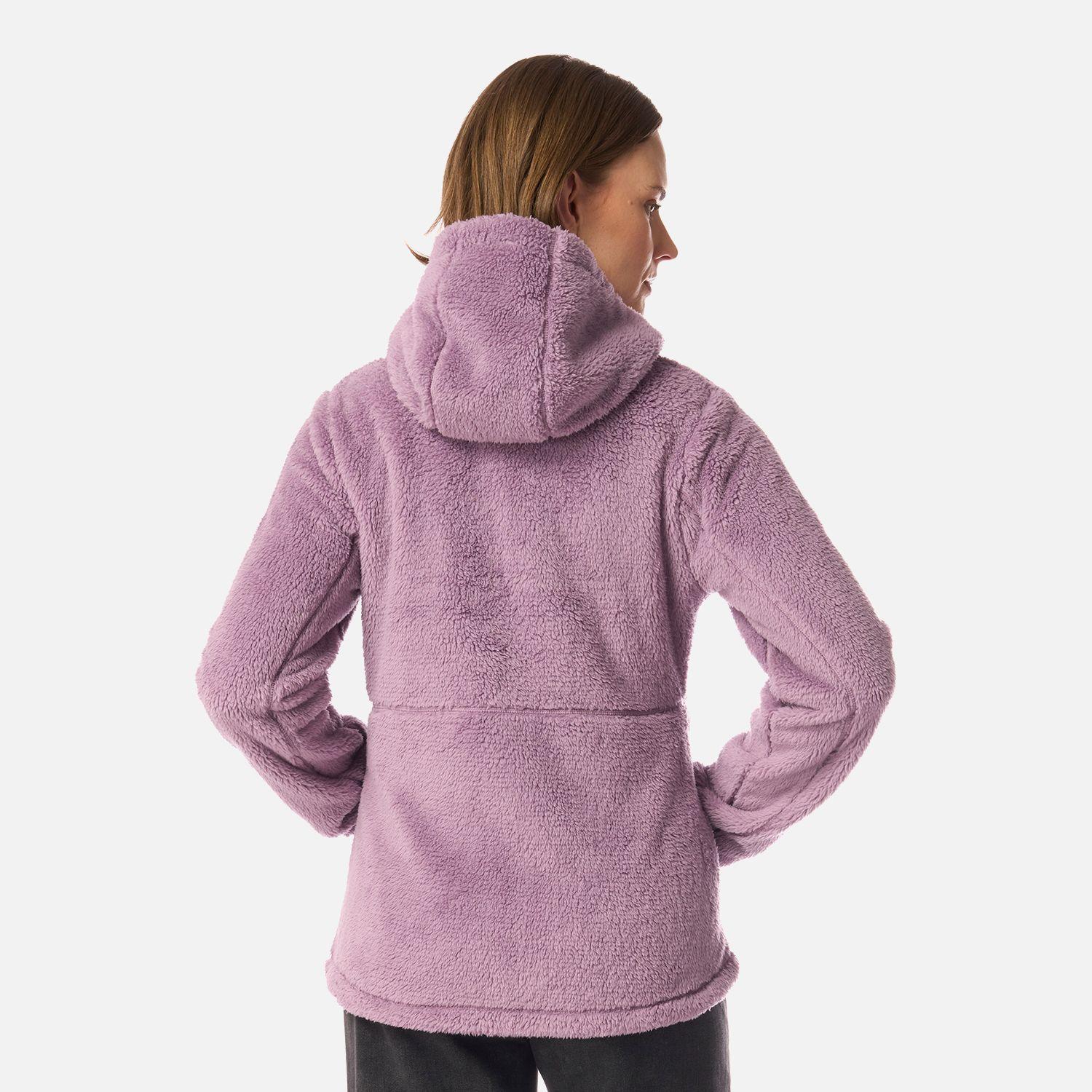 Polar Mujer Bear Shaggy-Pro Hoody Jacket Purpura Claro Lippi-2