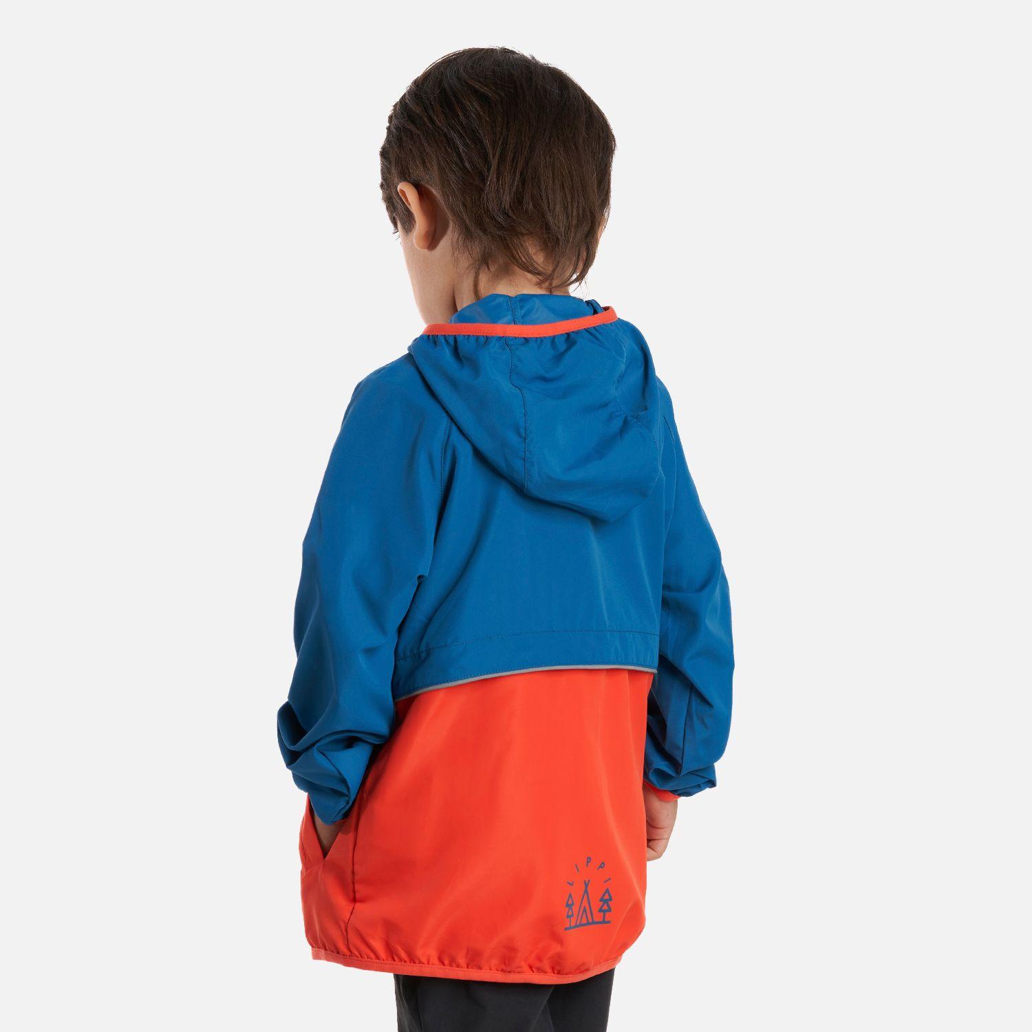 Chaqueta Niño Nightfall Windbreaker Hoody Jacket Azul Lippi-3
