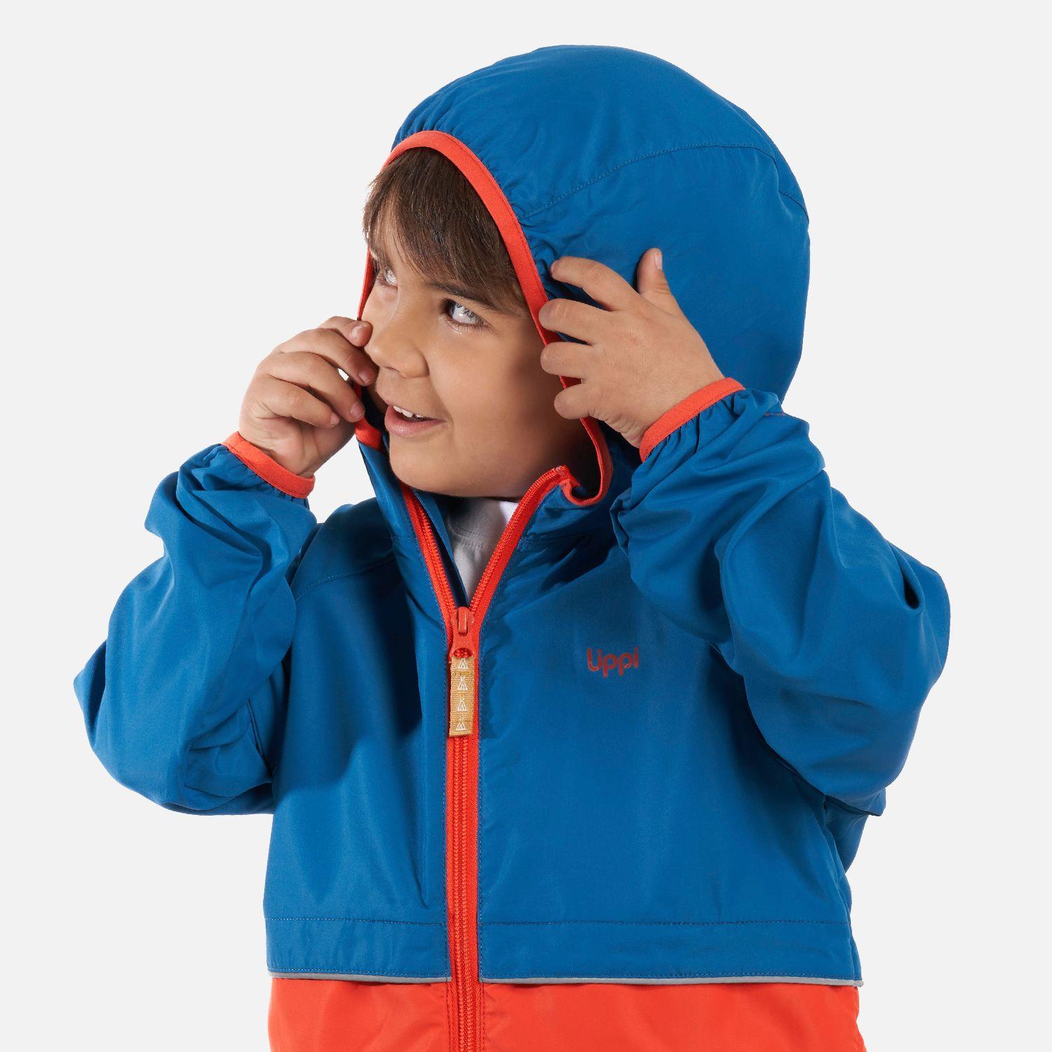 Chaqueta Niño Nightfall Windbreaker Hoody Jacket Azul Lippi-4