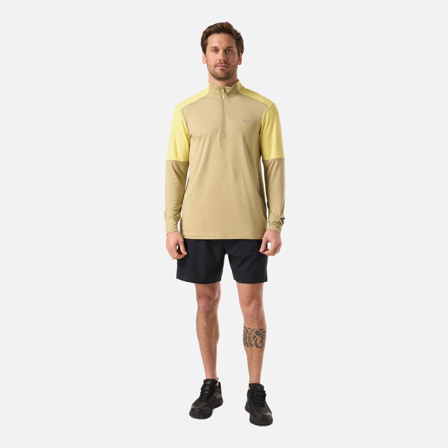 Polerón Hombre Puerto Trucco 1/4 Zip Verde Oliva Lippi V26-4