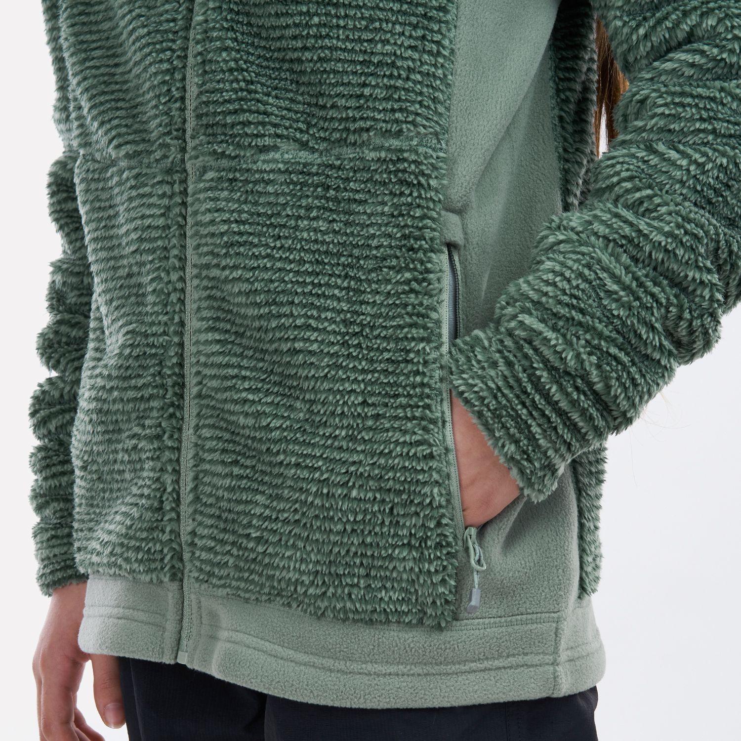 Chaqueta Teen Girl Ferret Shaggy-Pro Jacket Verde Grisaceo Lippi-3