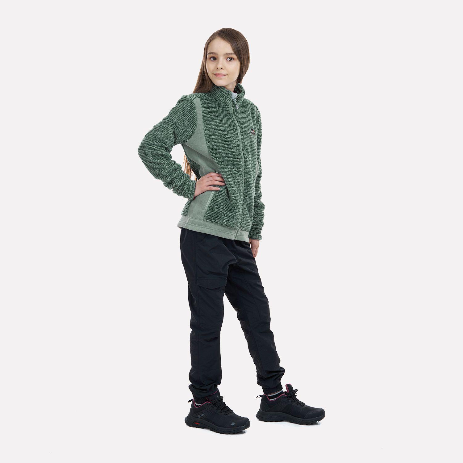 Chaqueta Teen Girl Ferret Shaggy-Pro Jacket Verde Grisaceo Lippi-4