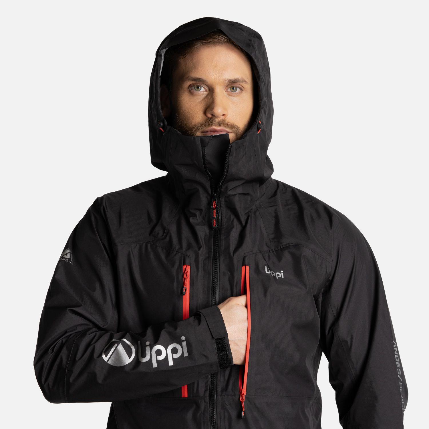 Chaqueta Hombre Granite B-Dry Hoody Jacket Negro Lippi-4