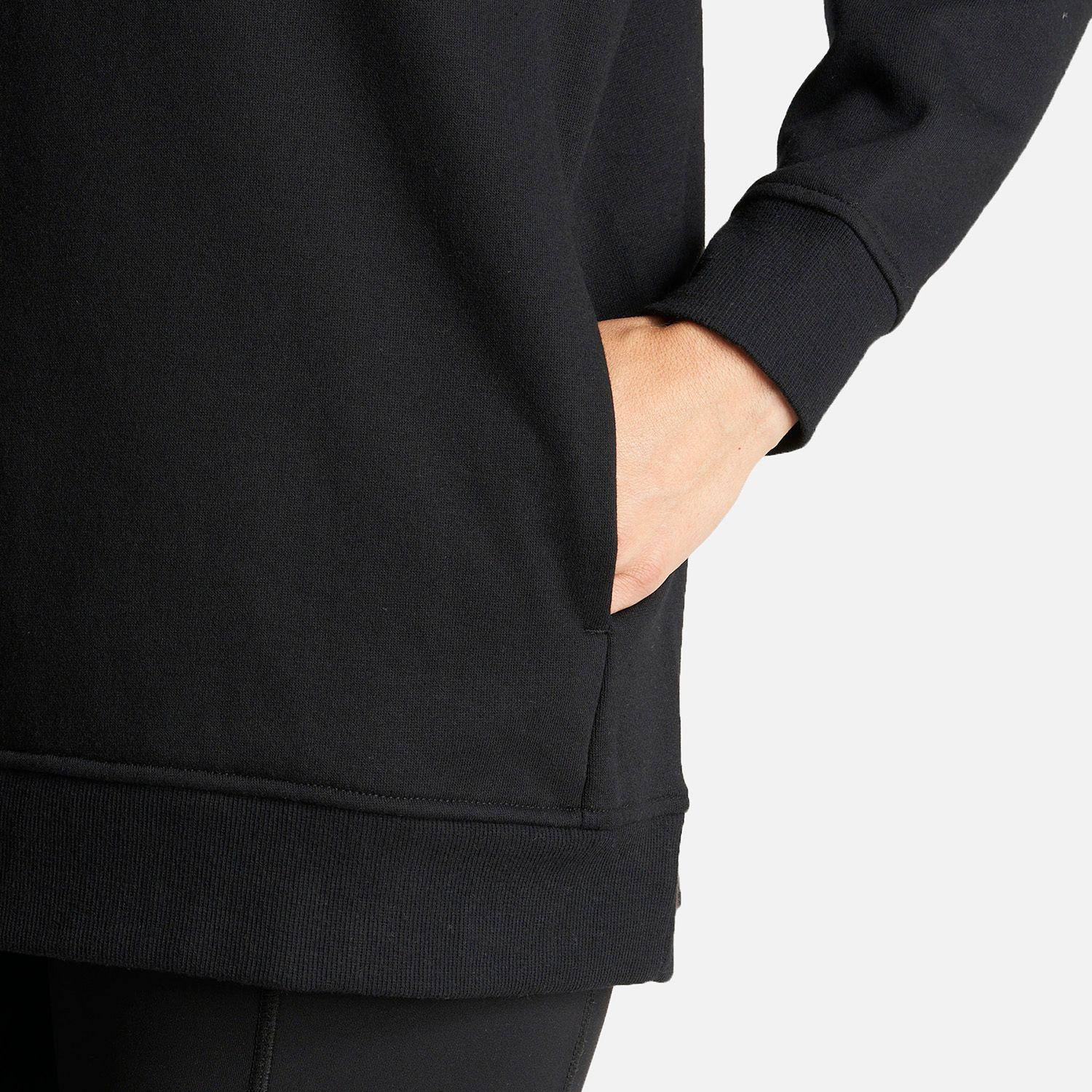 Poleron Mujer Ulmo Hoody Sweatshirt Negro Lippi I23-6