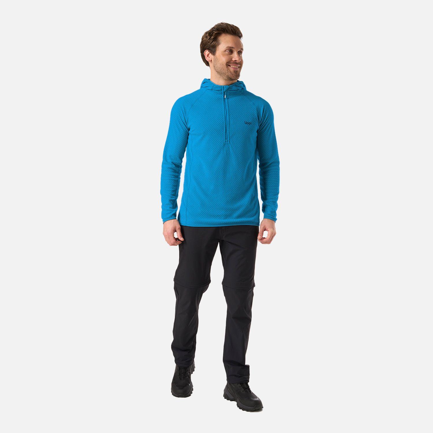 Polerón Hombre Jacaranda Nano-F 1/4 Zip Hoody Azul Oscuro Lippi V26-4