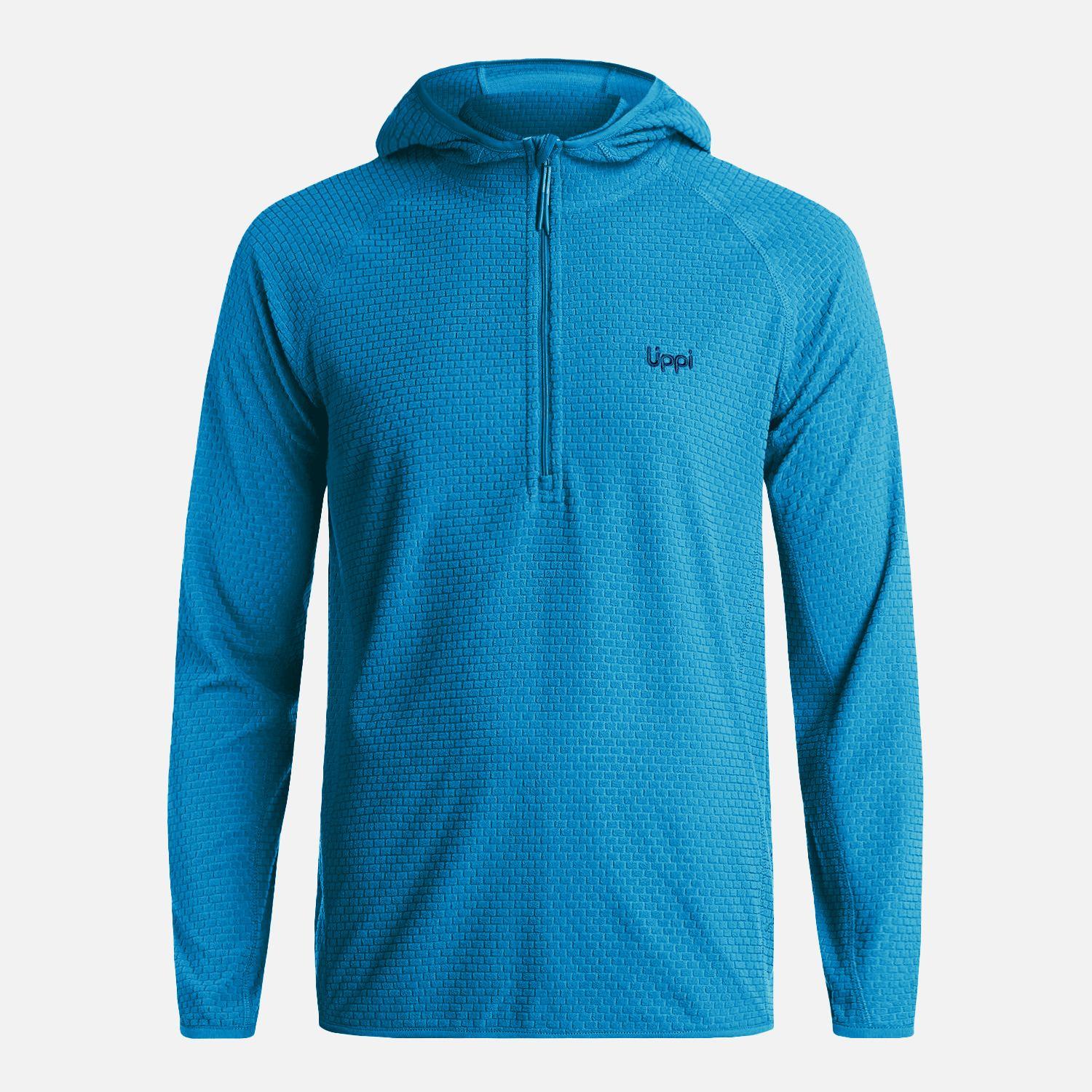 Polerón Hombre Jacaranda Nano-F 1/4 Zip Hoody Azul Oscuro Lippi V26-5