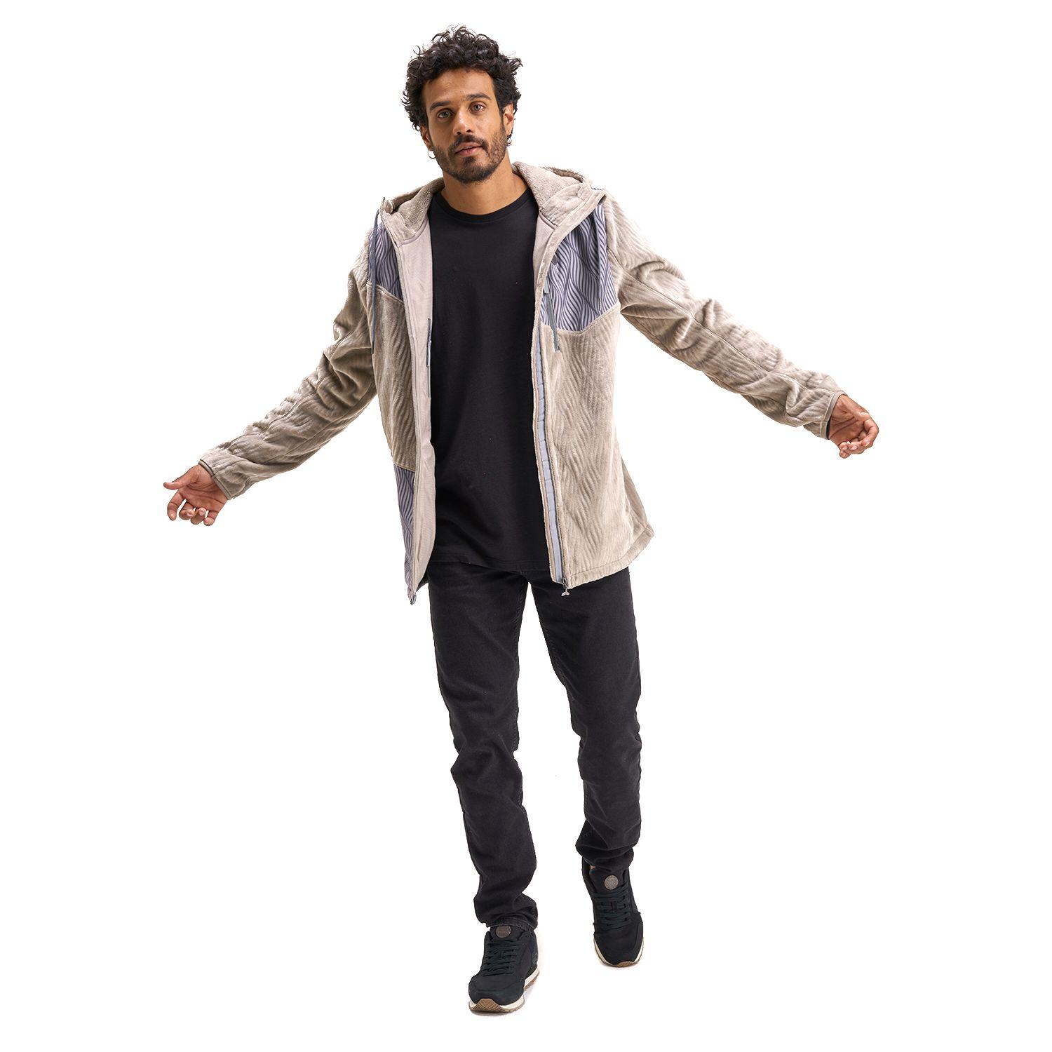 Poleron Hombre Polaroid Beige Haka Honu-6