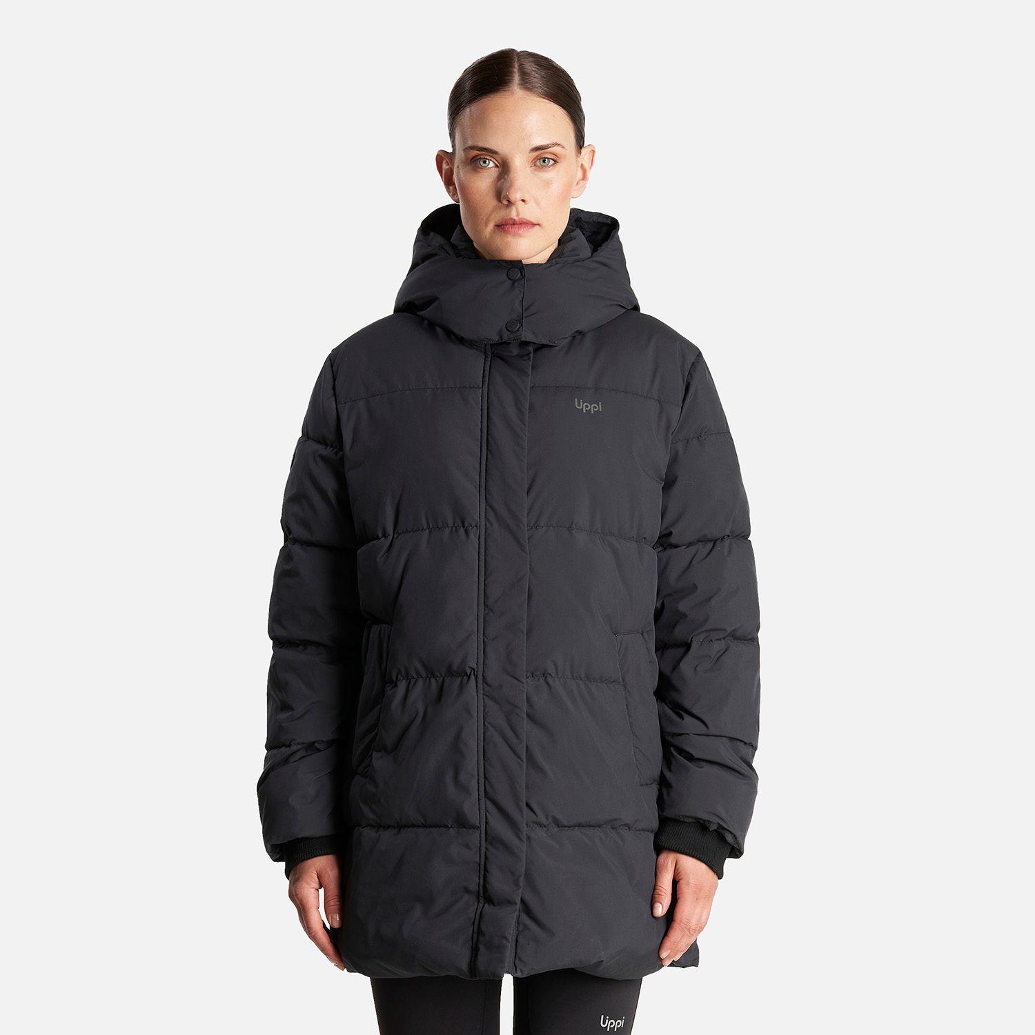 Chaqueta Mujer Rivera Sur Long Steam-Pro Hoody Jacket Negro Lippi-1