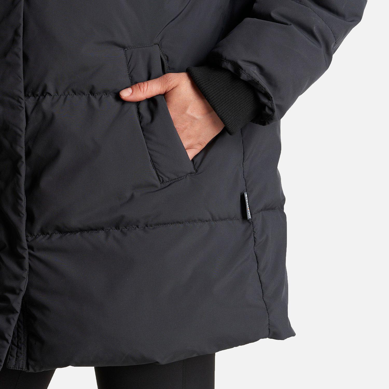 Chaqueta Mujer Rivera Sur Long Steam-Pro Hoody Jacket Negro Lippi-5