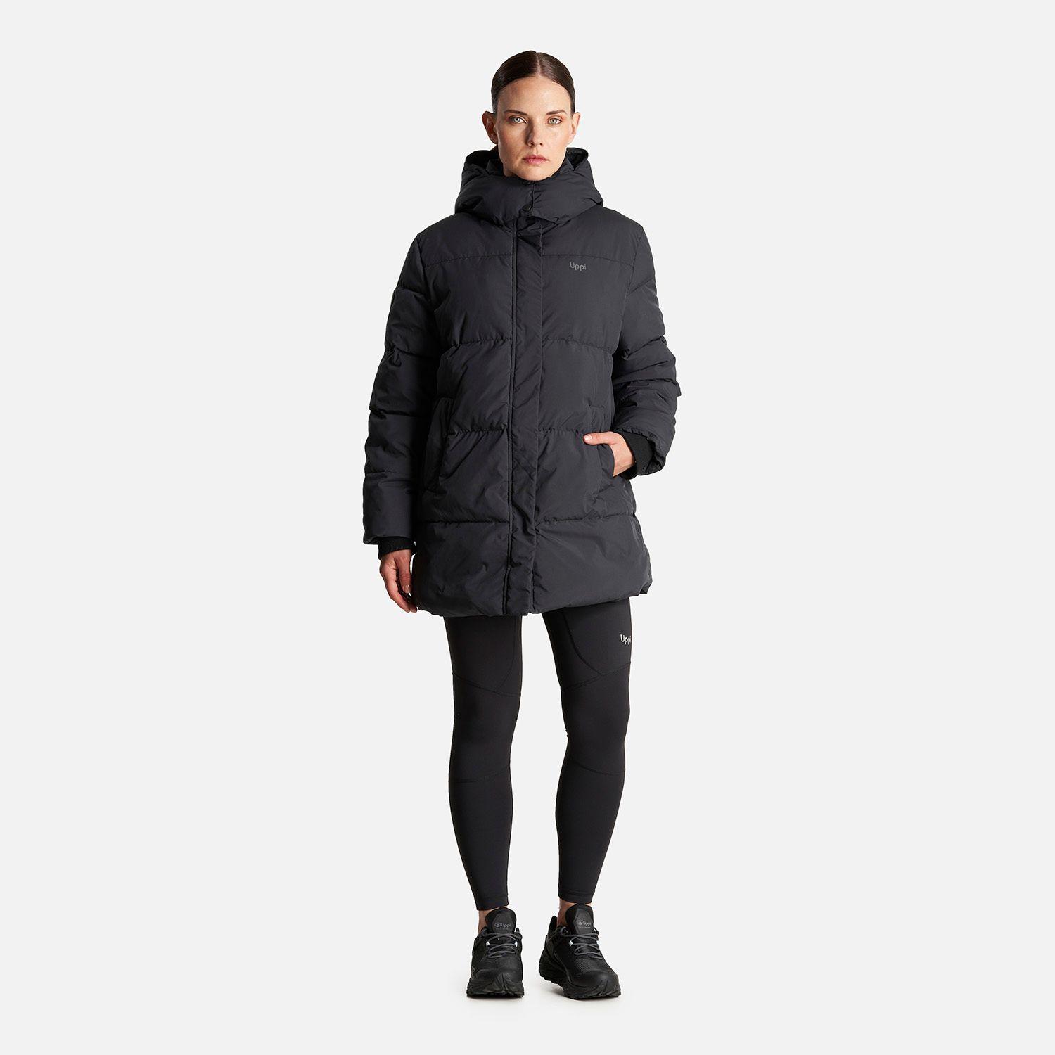 Chaqueta Mujer Rivera Sur Long Steam-Pro Hoody Jacket Negro Lippi-7