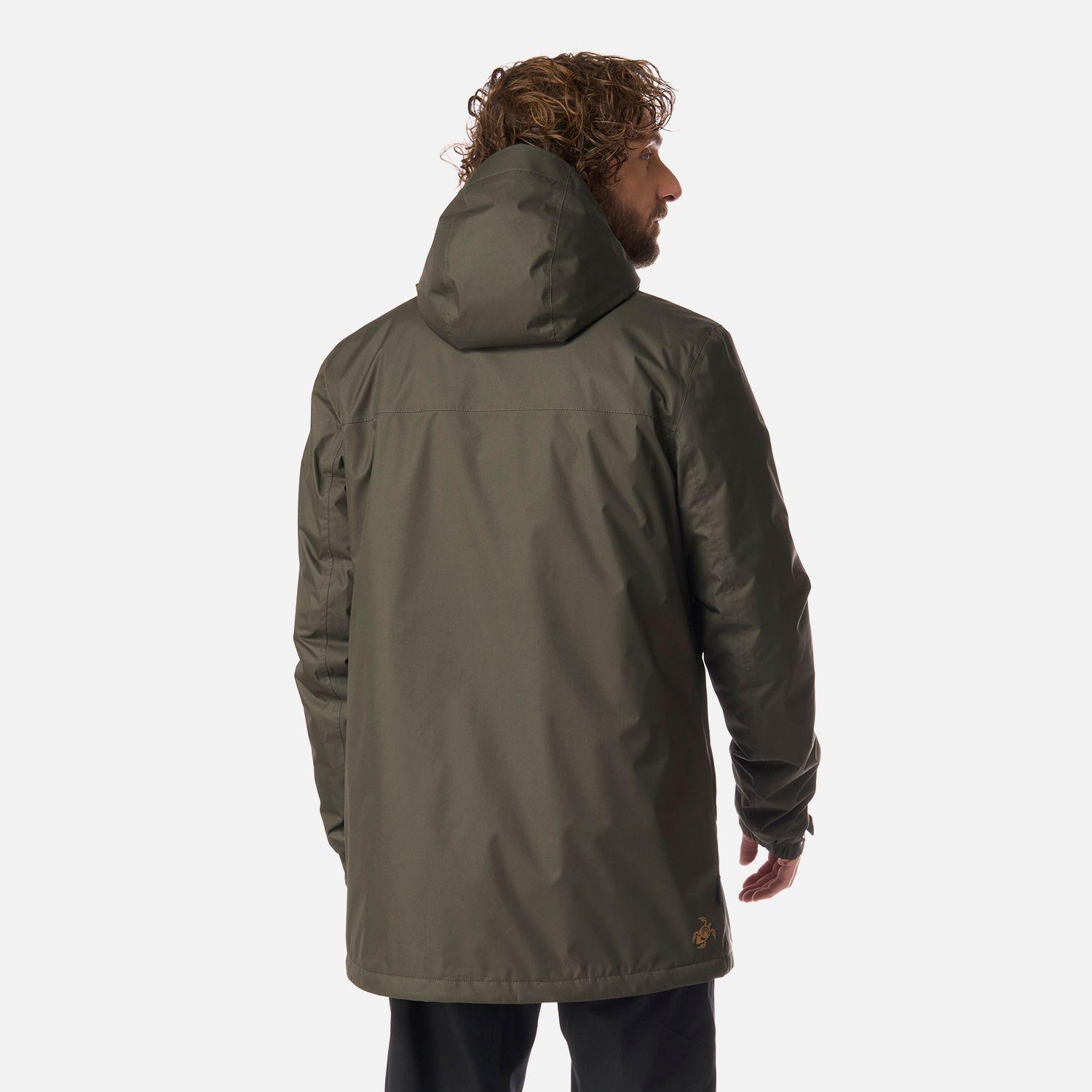 Chaqueta Hombre Terranova Verde Militar Haka Honu-2