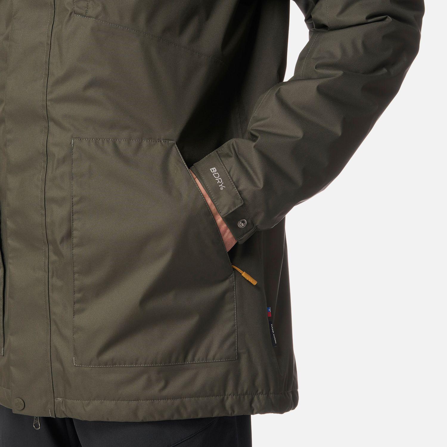 Chaqueta Hombre Terranova Verde Militar Haka Honu-4