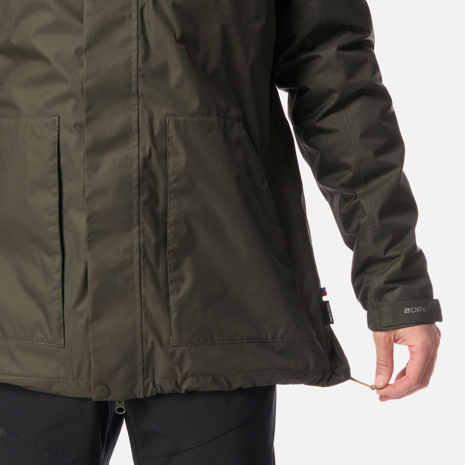 Chaqueta Hombre Terranova Verde Militar Haka Honu-5