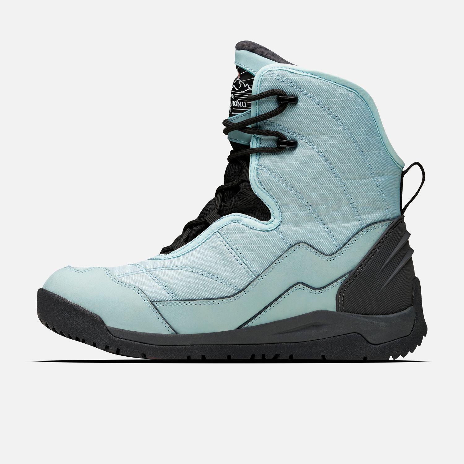 Bota Mujer  Loba Baja Celeste Oscuro Haka Honu-1