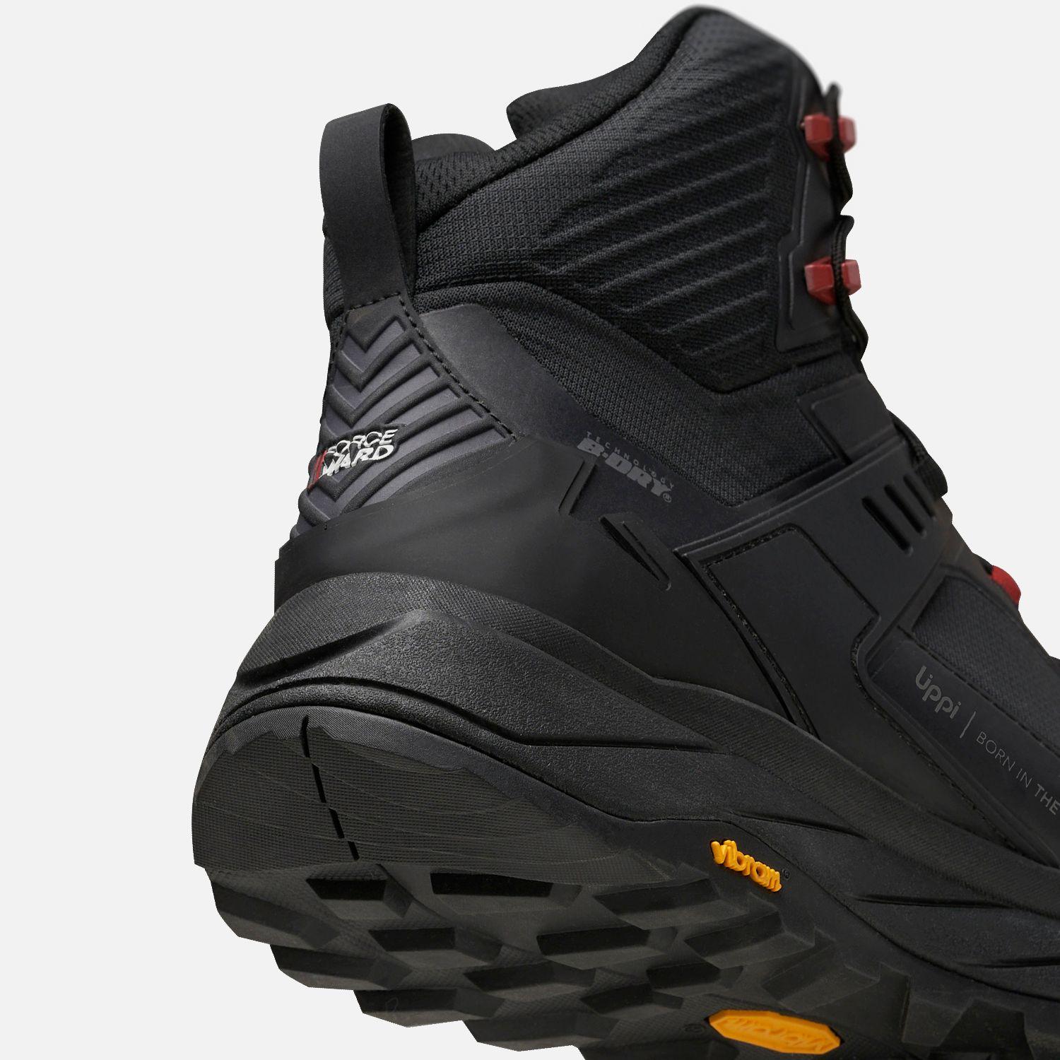 Zapatilla Hombre Atlas Mid Negro / Rojo Lippi I26-6