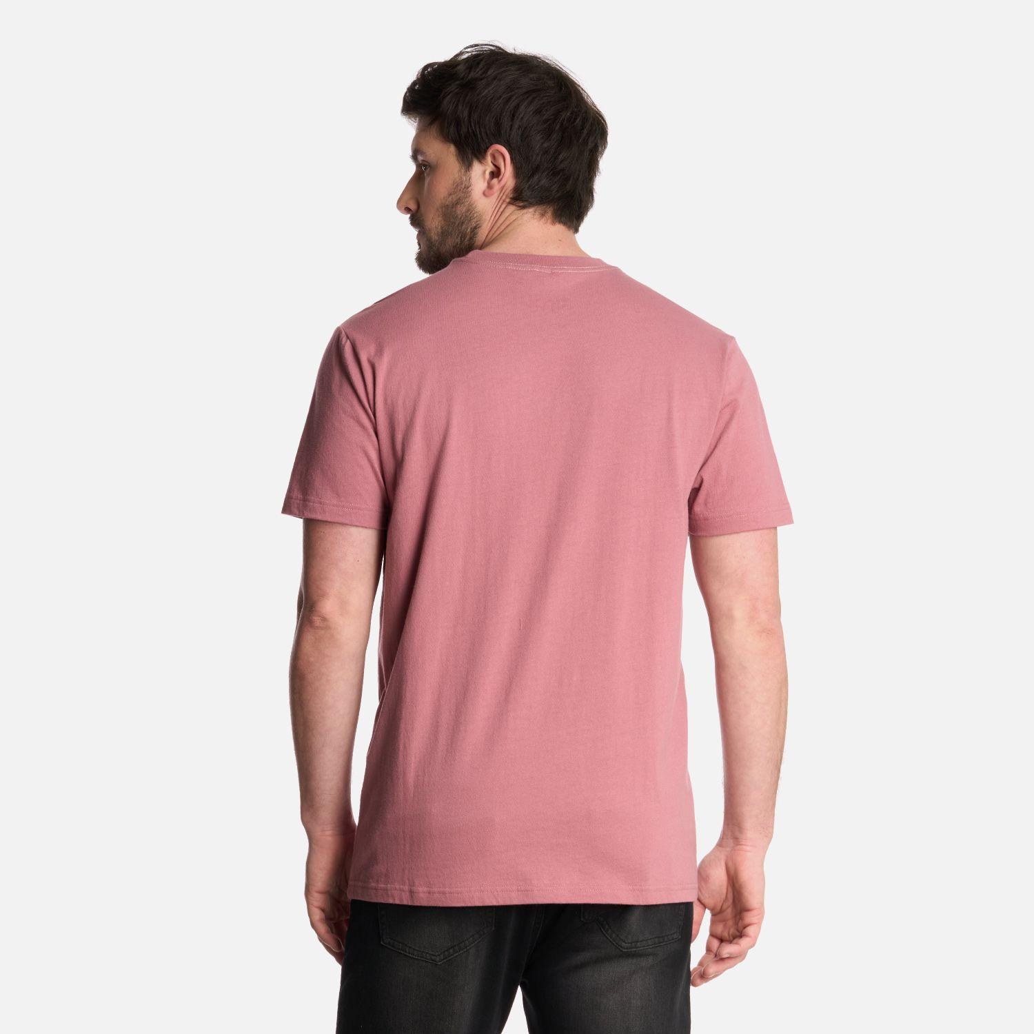 Polera Hombre Ulmo T-Shirt Rosa Oscuro Lippi-2