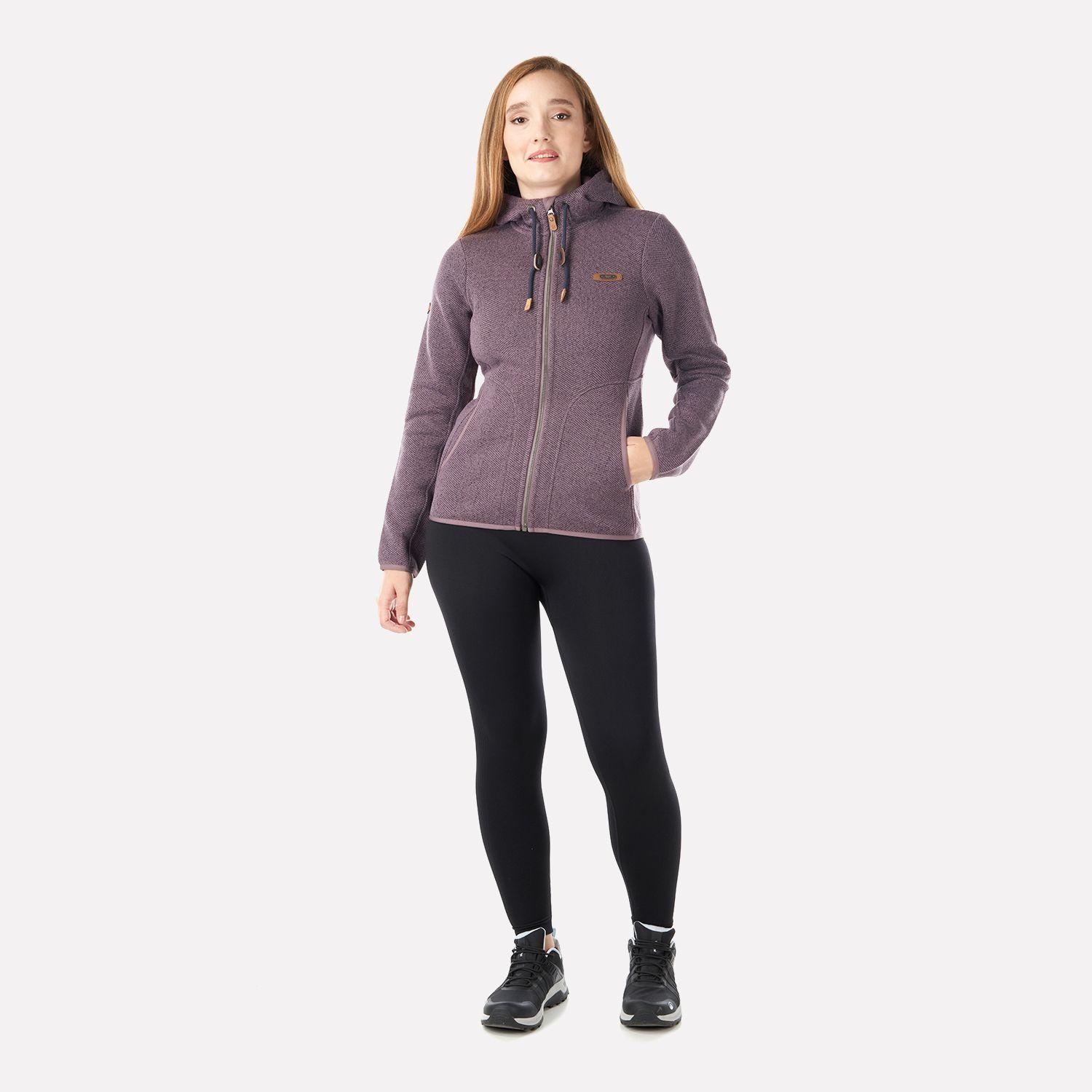 Polar Mujer Alamo Blend-Pro Hoody Jacket Lila Lippi-5