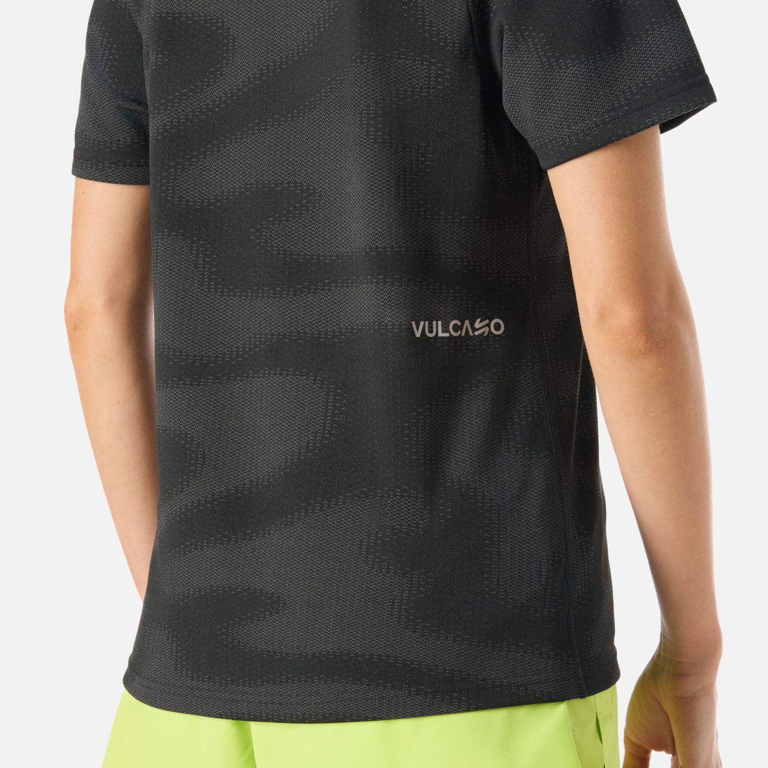 Polera Mujer Built To Move Pro T-Shirt Negro Vulcano-5