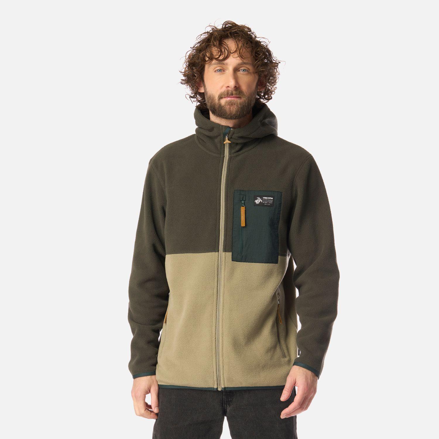 Polar Hombre Leñero Verde Militar Haka Honu I26-0