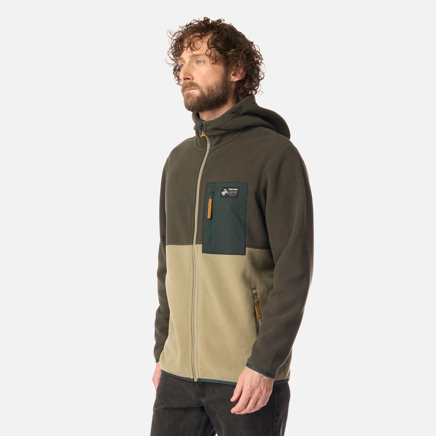 Polar Hombre Leñero Verde Militar Haka Honu I26-1