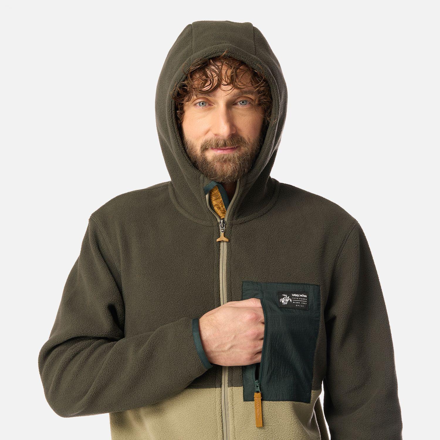 Polar Hombre Leñero Verde Militar Haka Honu I26-3