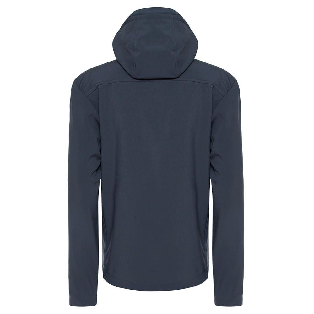 Chaqueta Hombre Macaya Softshell Hoody Jacket Gris Oscuro Lippi V18-1