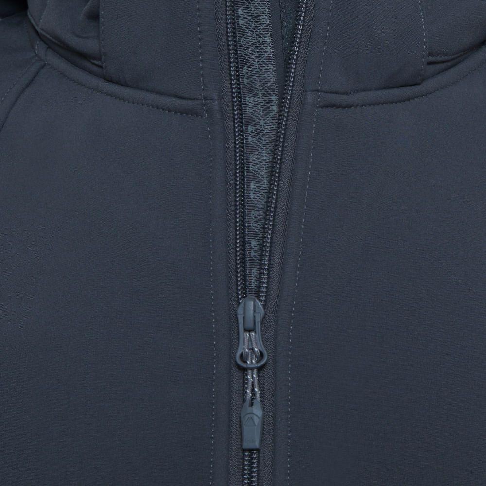 Chaqueta Hombre Macaya Softshell Hoody Jacket Gris Oscuro Lippi V18-4