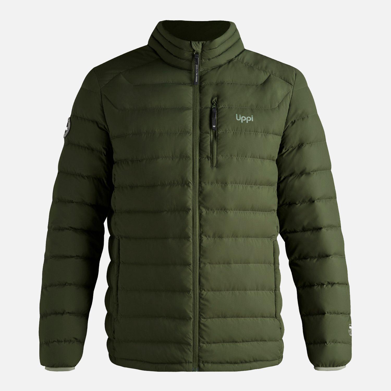 Chaqueta Hombre Aero Down Jacket Verde Militar Lippi I25-7