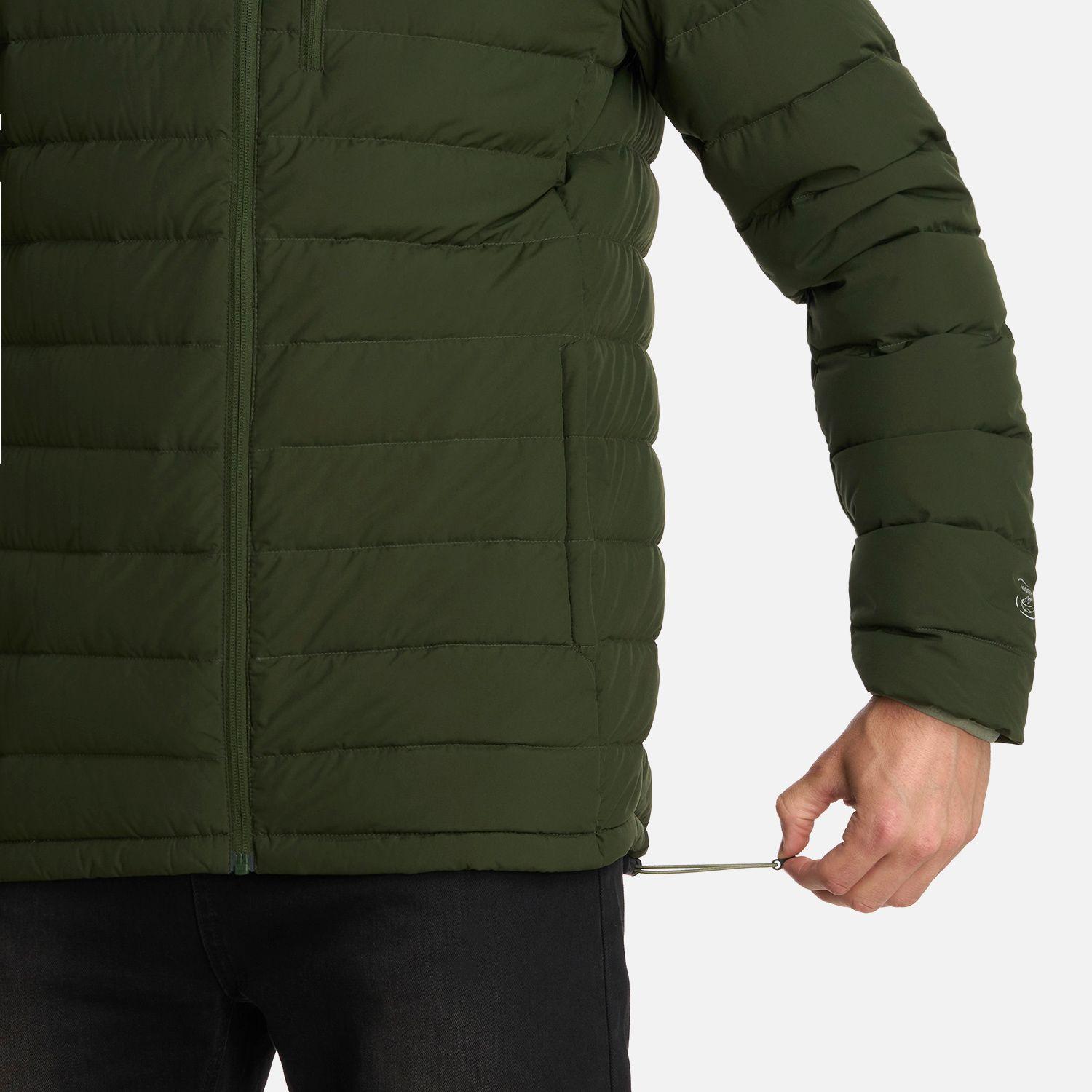 Chaqueta Hombre Aero Down Jacket Verde Militar Lippi-5