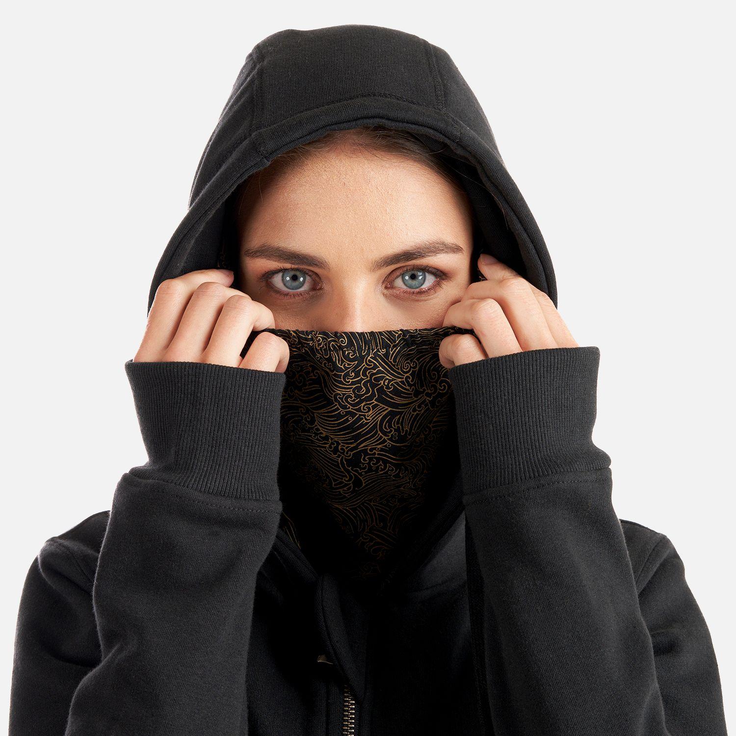 Poleron Mujer Ninja Negro Haka Honu I22-5
