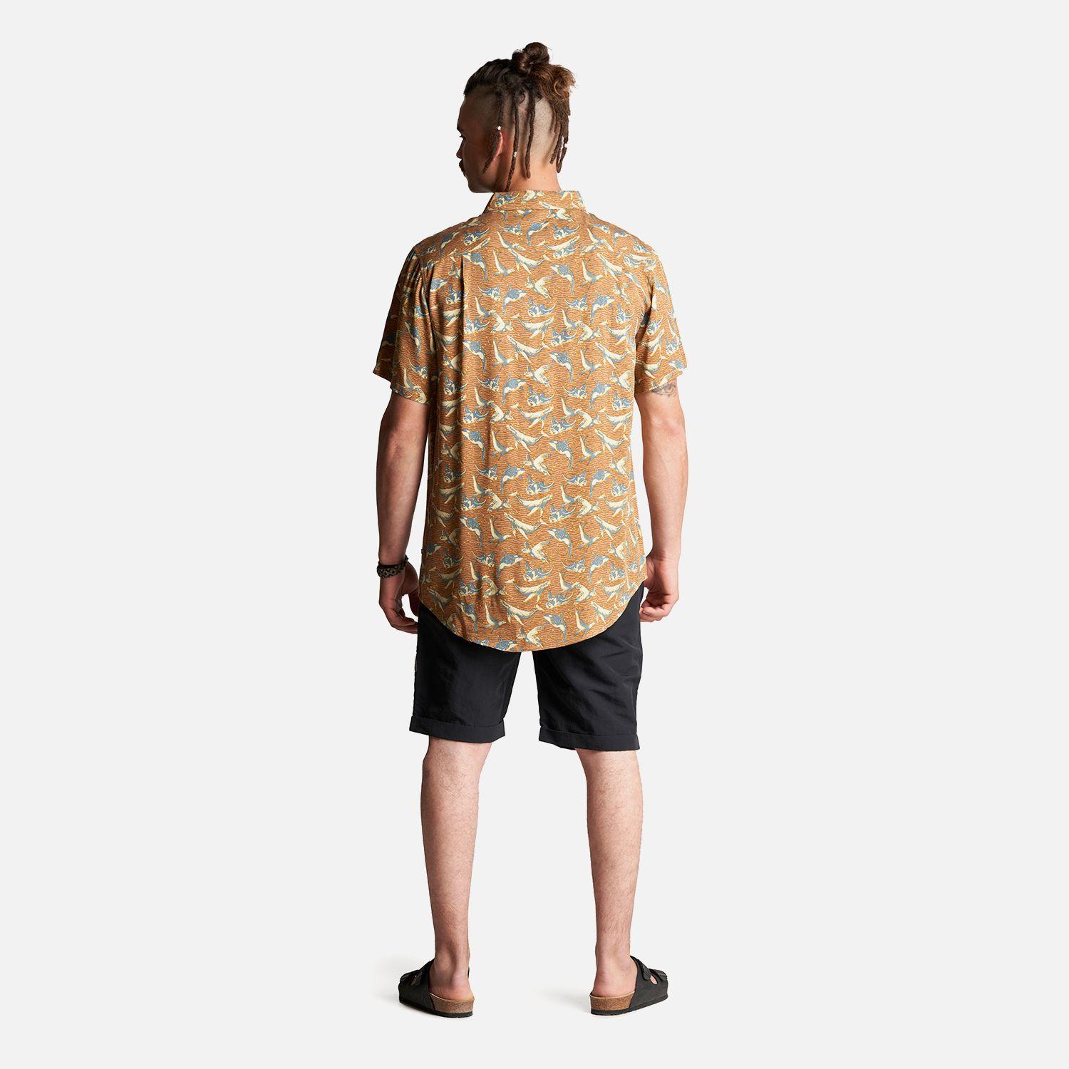 Camisa Hombre Anameizon Full Print Canela Haka Honu-3
