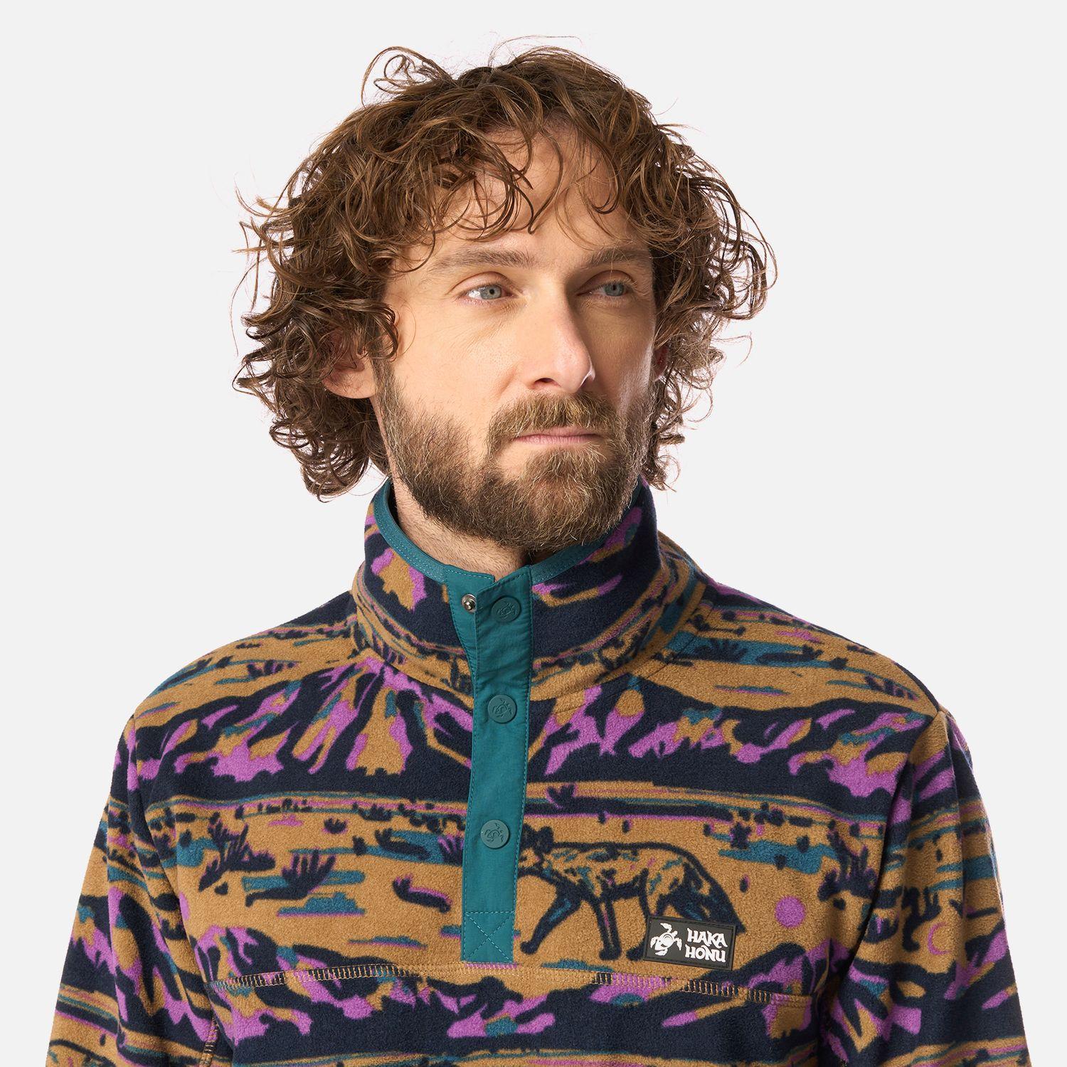 Polar Hombre Tokerau Print Café Claro Haka Honu-3