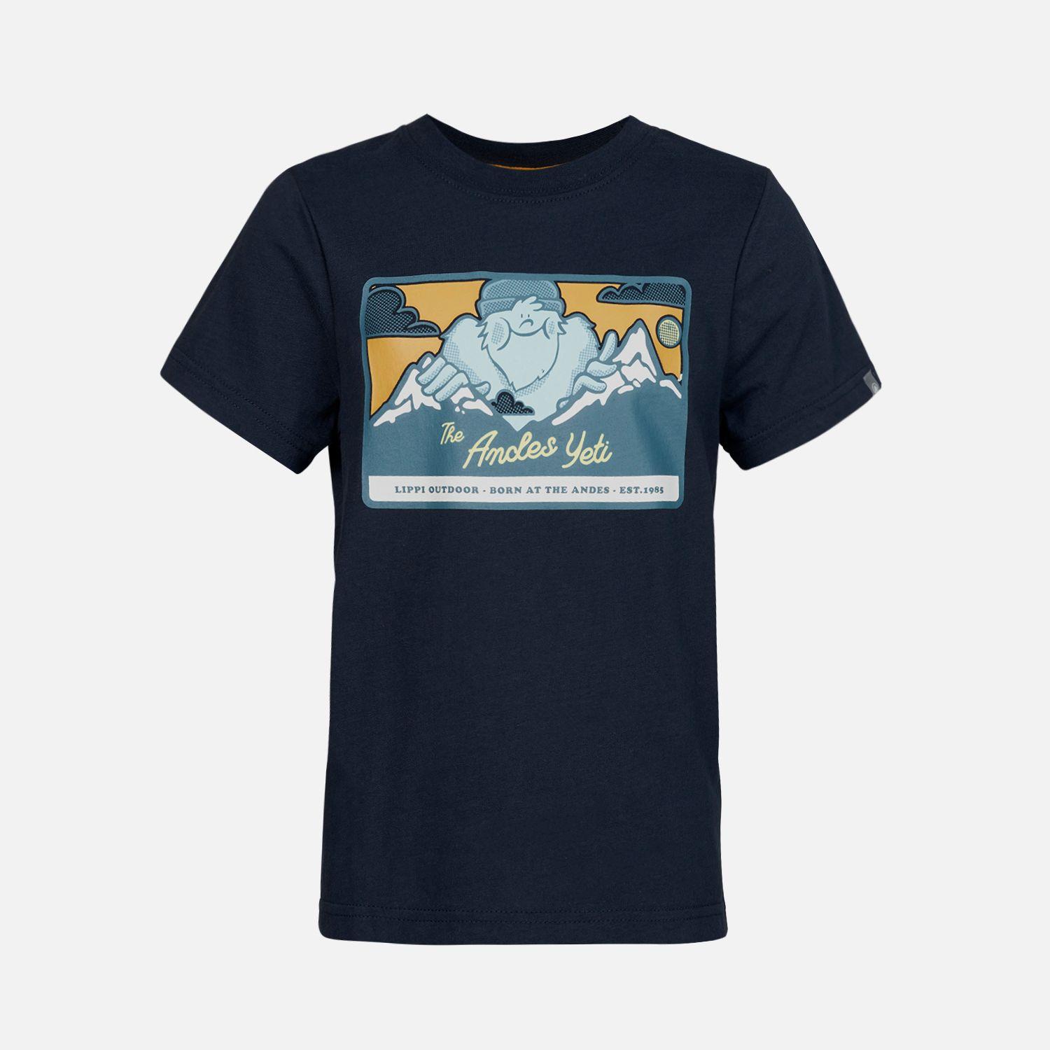 Polera Niño Aquatic T-Shirt Azul Marino Lippi-0