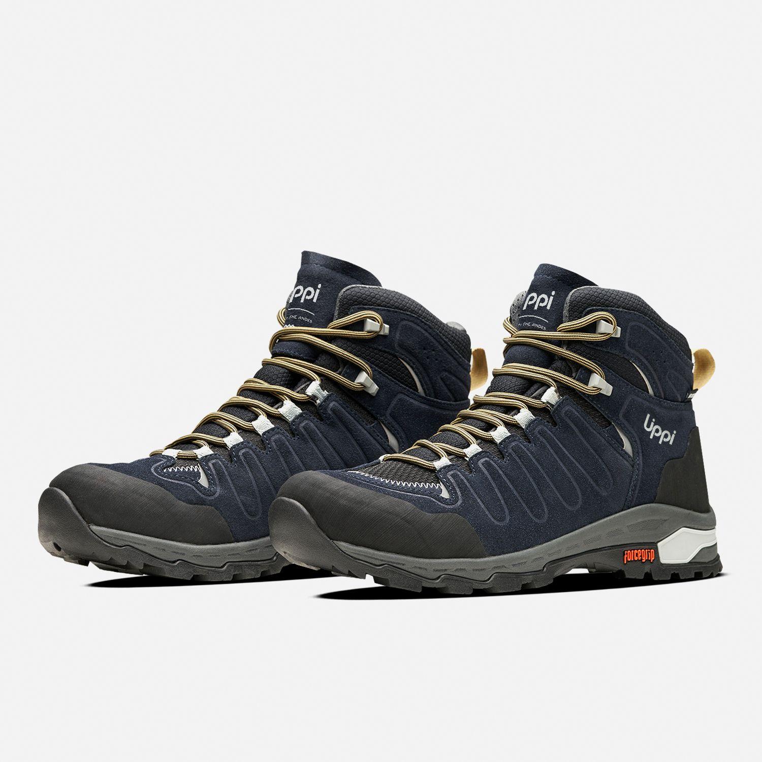 Botín Hombre All Terra Mid Azul Noche Lippi I26-3