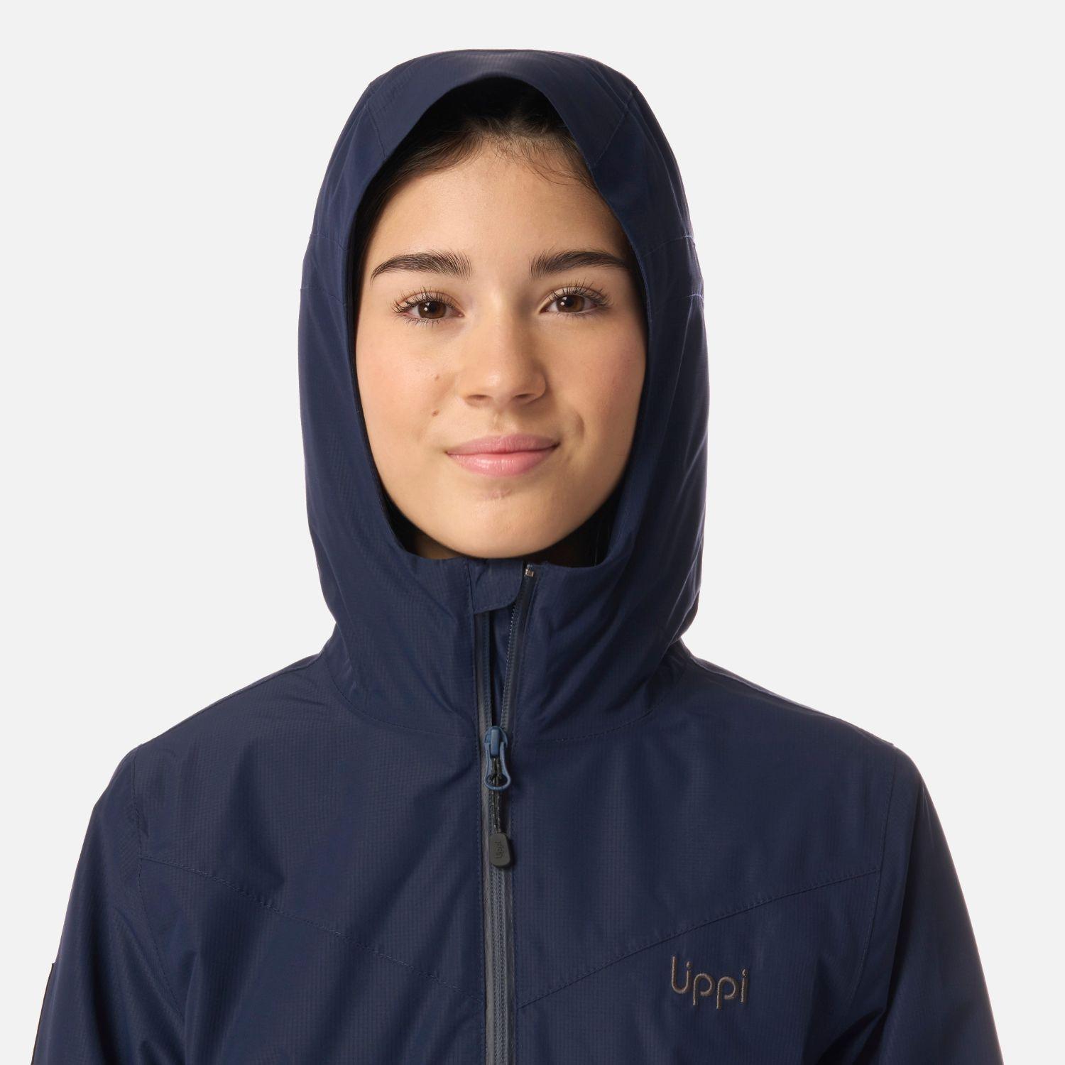 Chaqueta Teen Girl Cold Place B-Dry Hoody Jacket Azul Marino Lippi I26-3